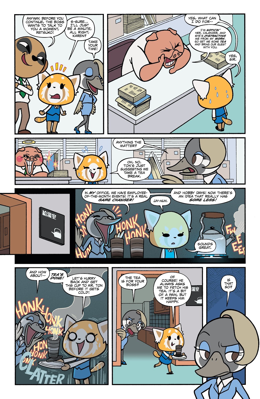 Aggretsuko issue 3 - Page 8