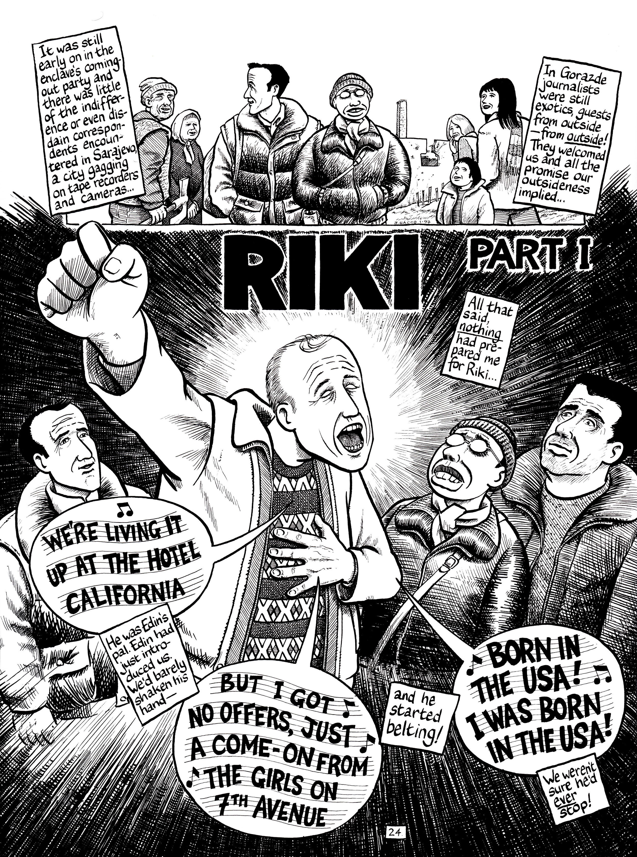 Read online Safe Area Goražde comic -  Issue # TPB (Part 1) - 63