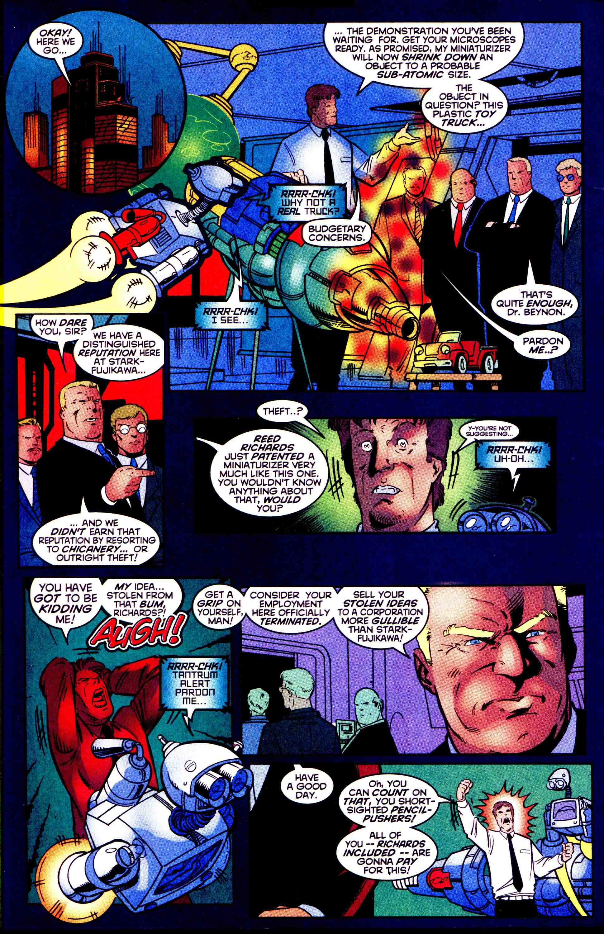 Read online X-Men Annual comic -  Issue #22 - 9
