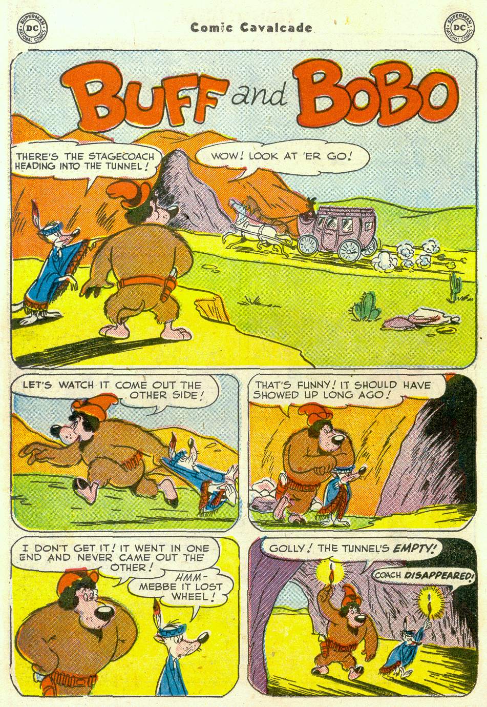 Read online Comic Cavalcade comic -  Issue #49 - 42