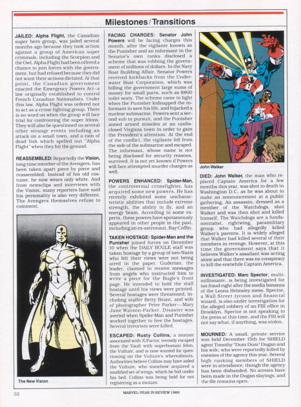 Read online Marvel: The Year-in-Review comic -  Issue #1 - 34