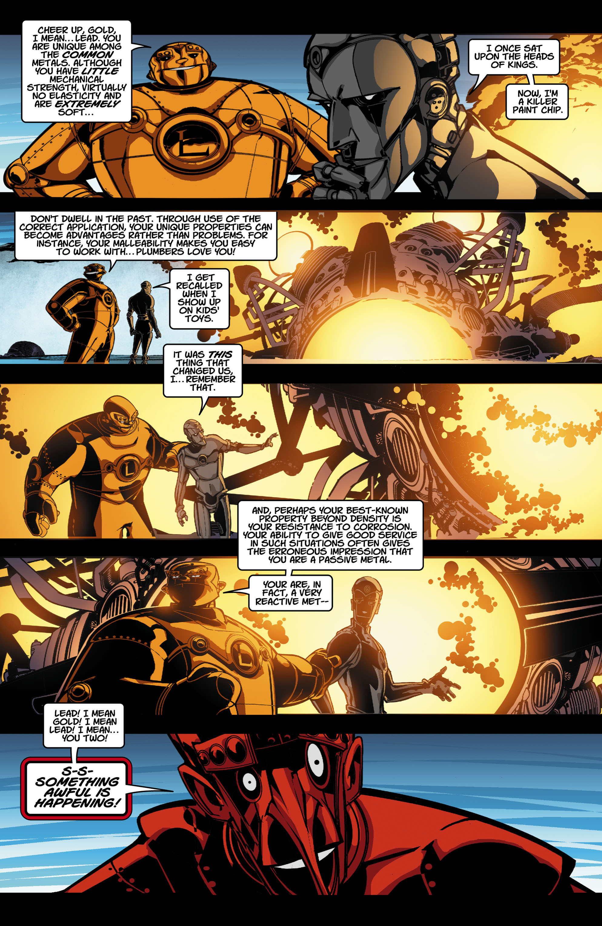 Read online Metal Men (2007) comic -  Issue #4 - 12