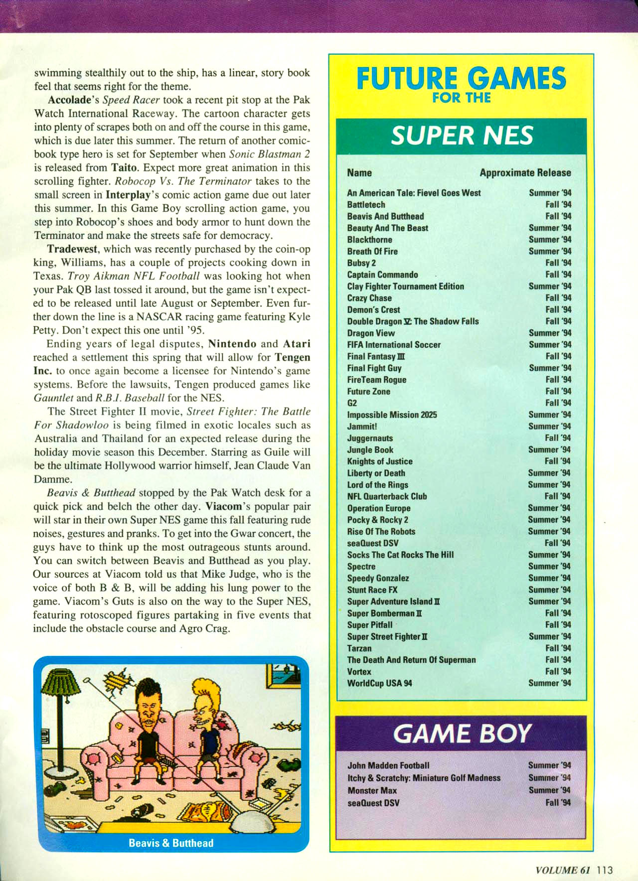 Read online Nintendo Power comic -  Issue #61 - 112