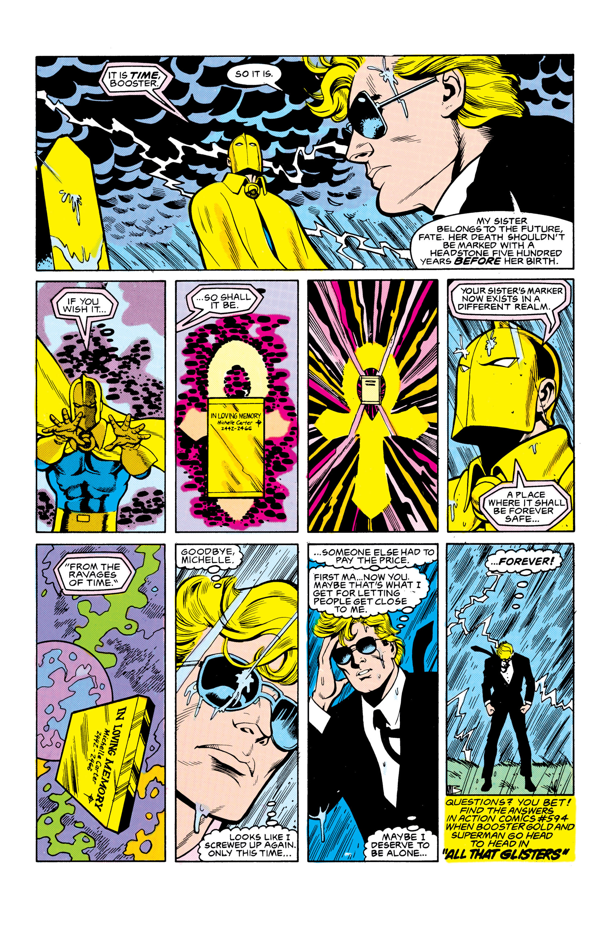 Read online Booster Gold (1986) comic -  Issue #22 - 23