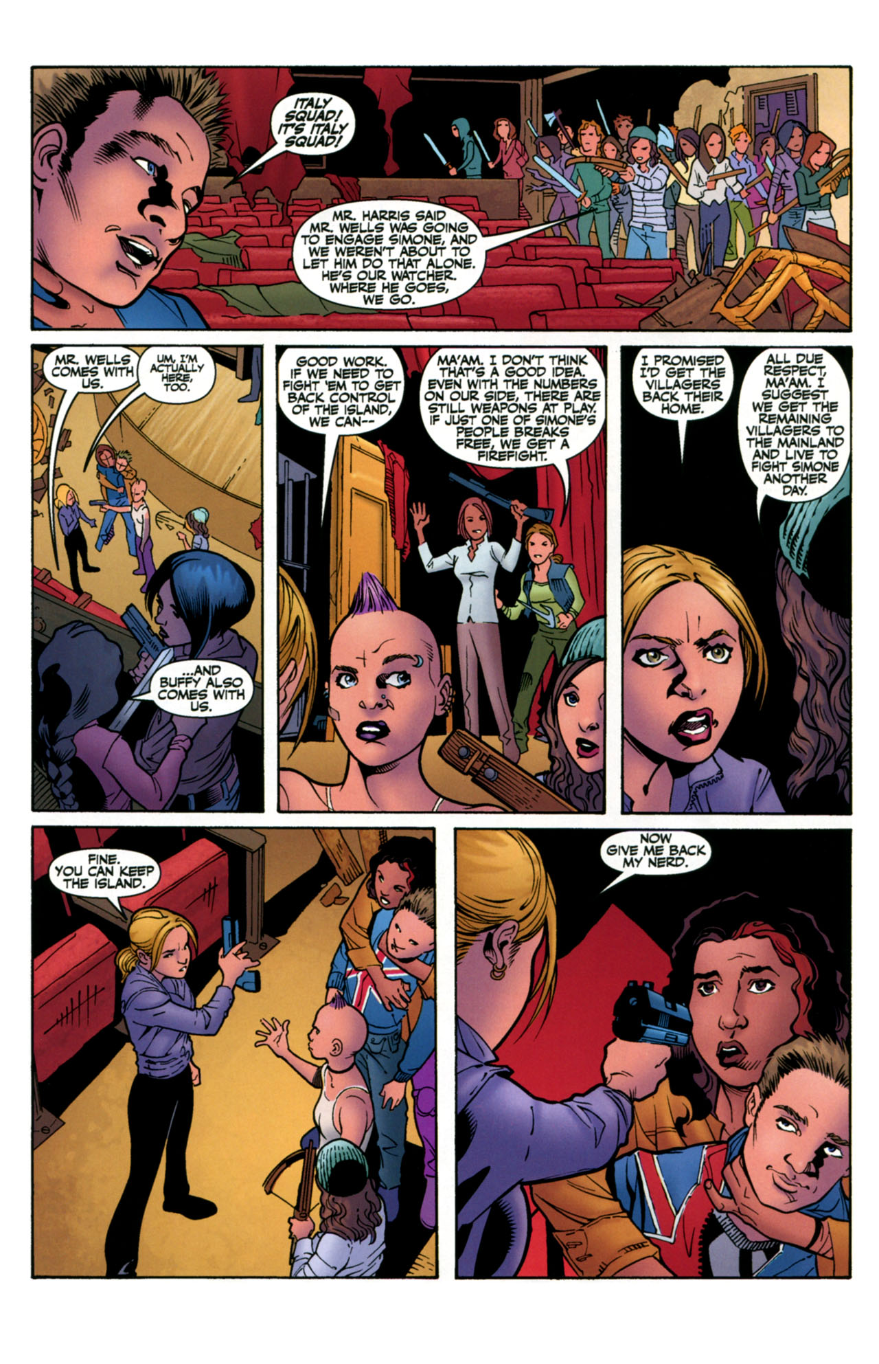 Read online Buffy the Vampire Slayer Season Eight comic -  Issue #23 - 23