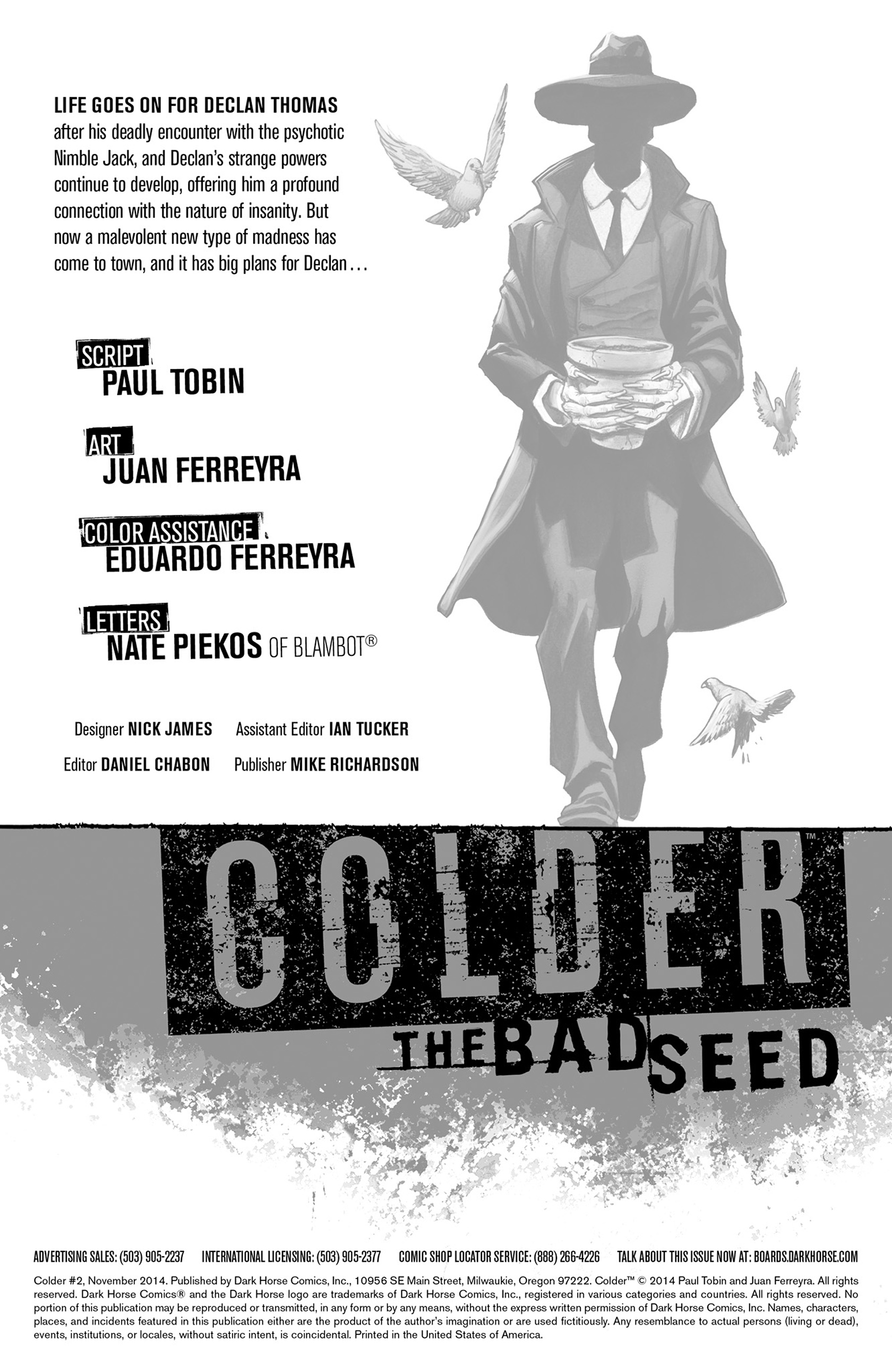 Read online Colder: The Bad Seed comic -  Issue #2 - 2