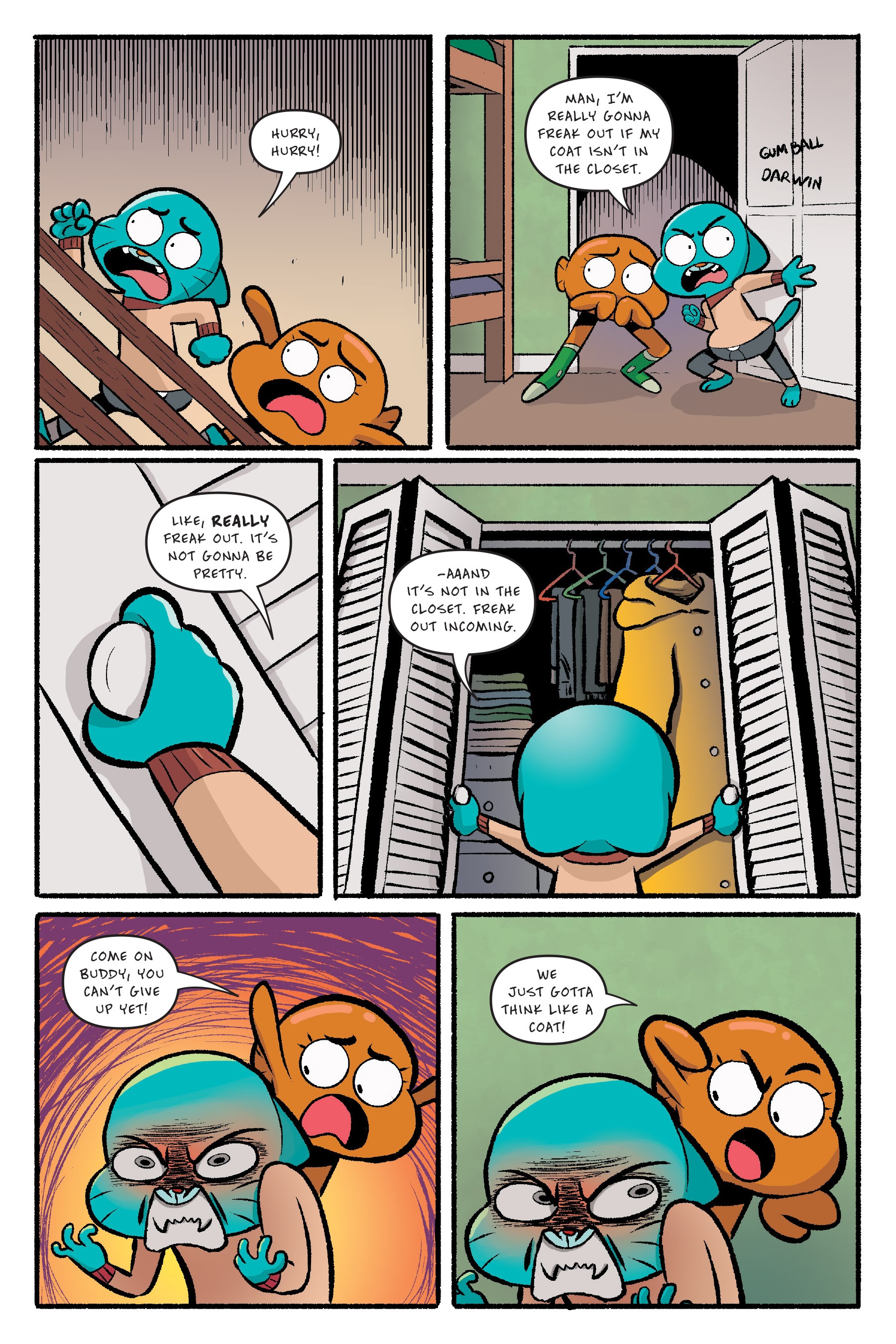 Read online The Amazing World of Gumball: The Storm comic -  Issue # TPB - 36