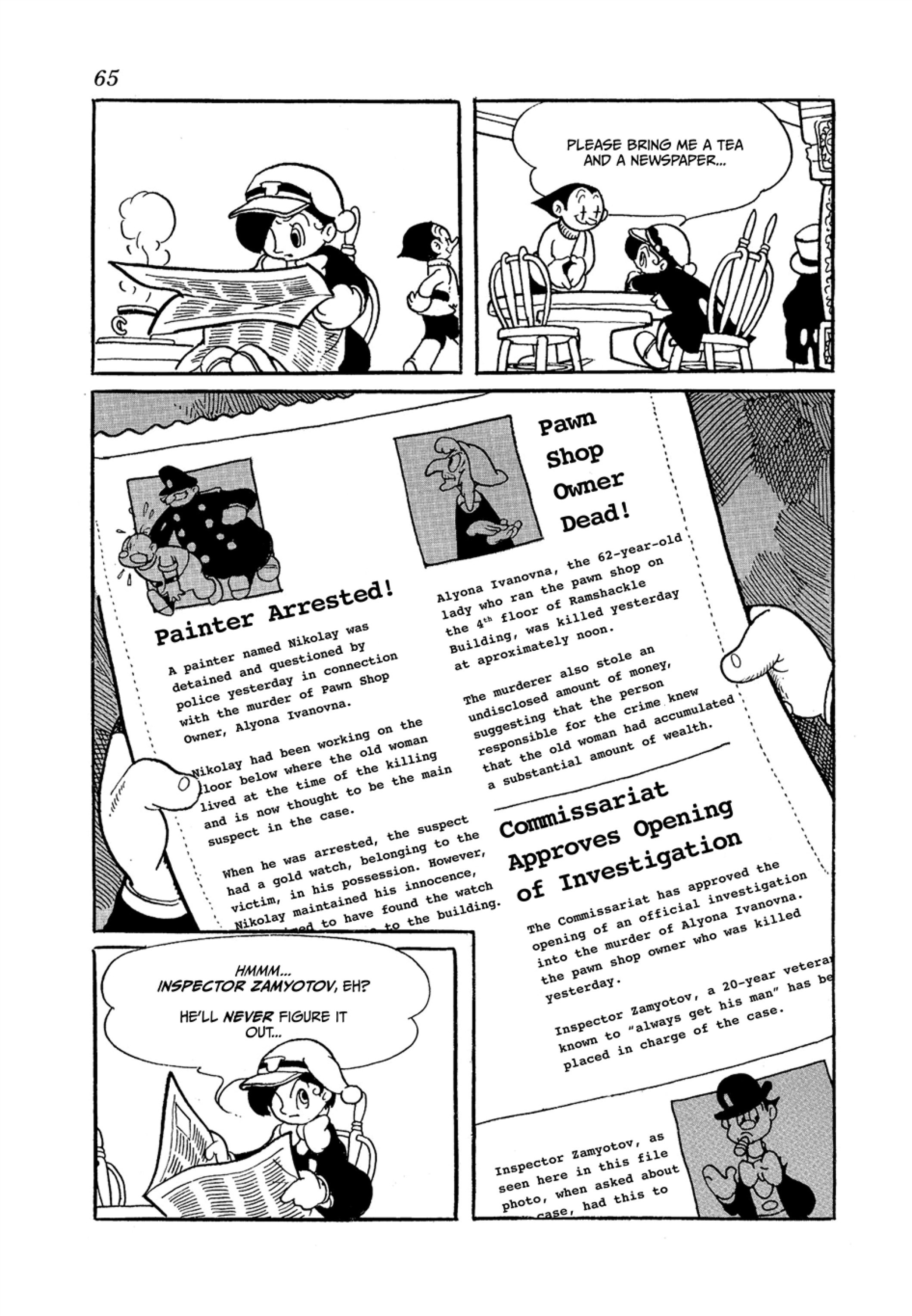 Read online Crime And Punishment comic -  Issue # TPB - 65