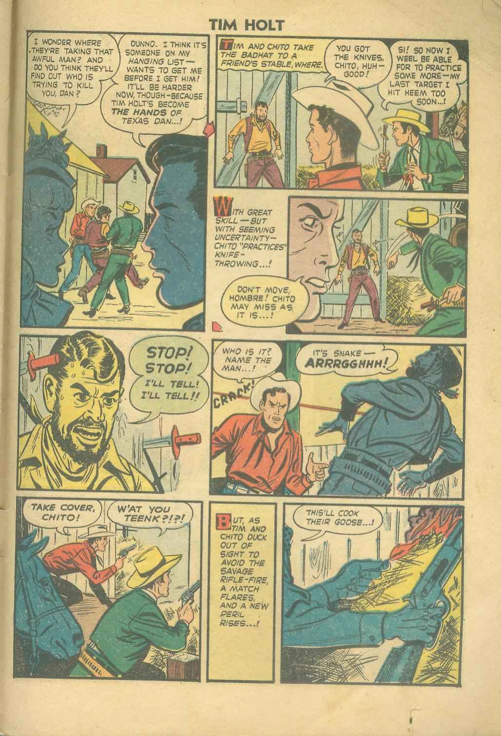 Read online Tim Holt comic -  Issue #15 - 31