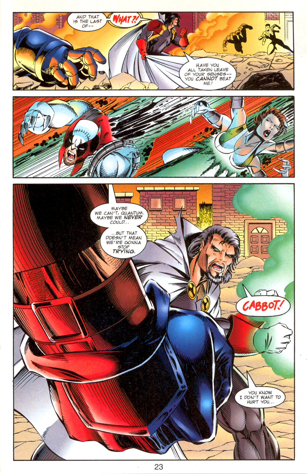 Read online Bloodstrike (1993) comic -  Issue #10 - 23