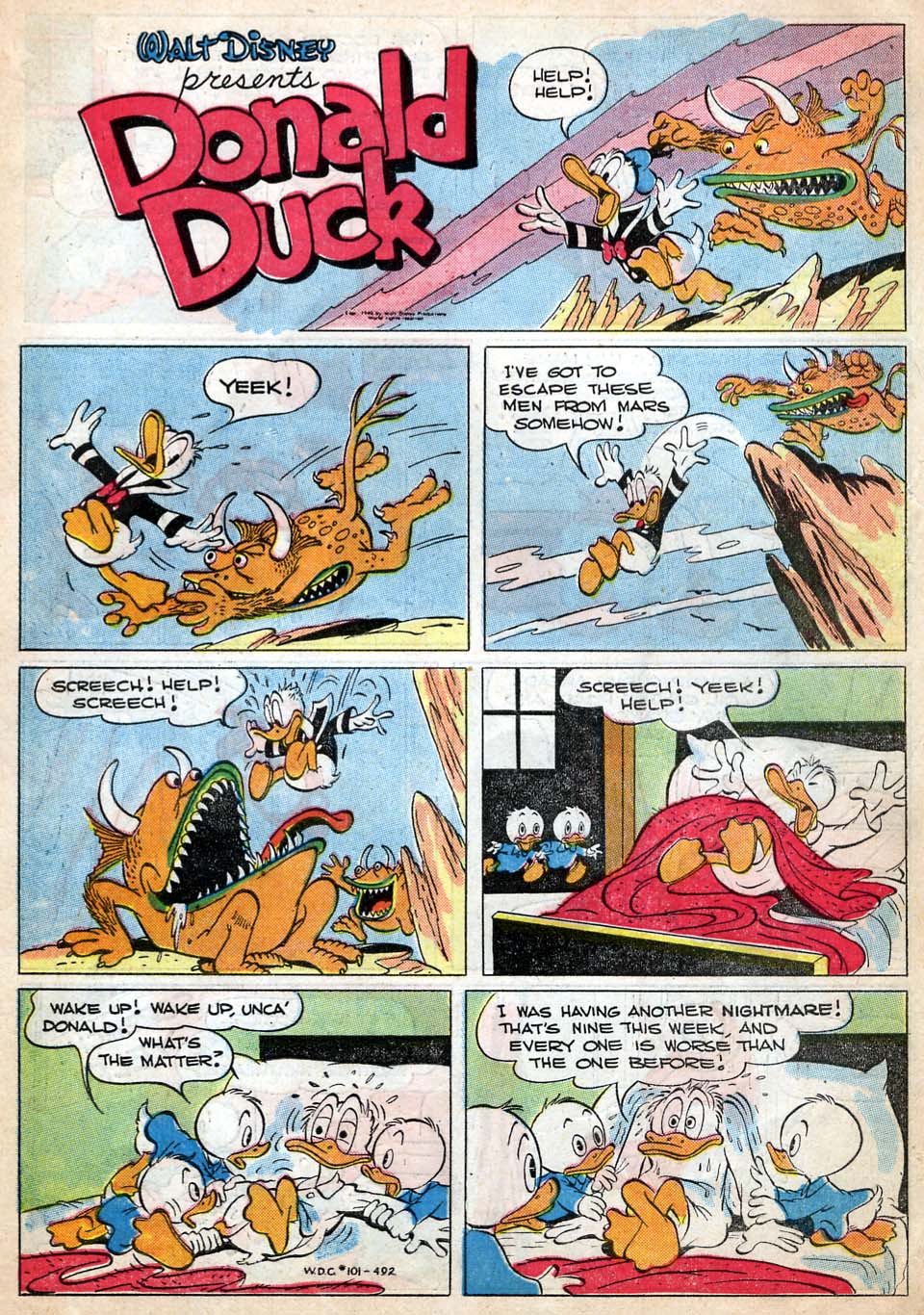 Read online Walt Disney's Comics and Stories comic -  Issue #101 - 3