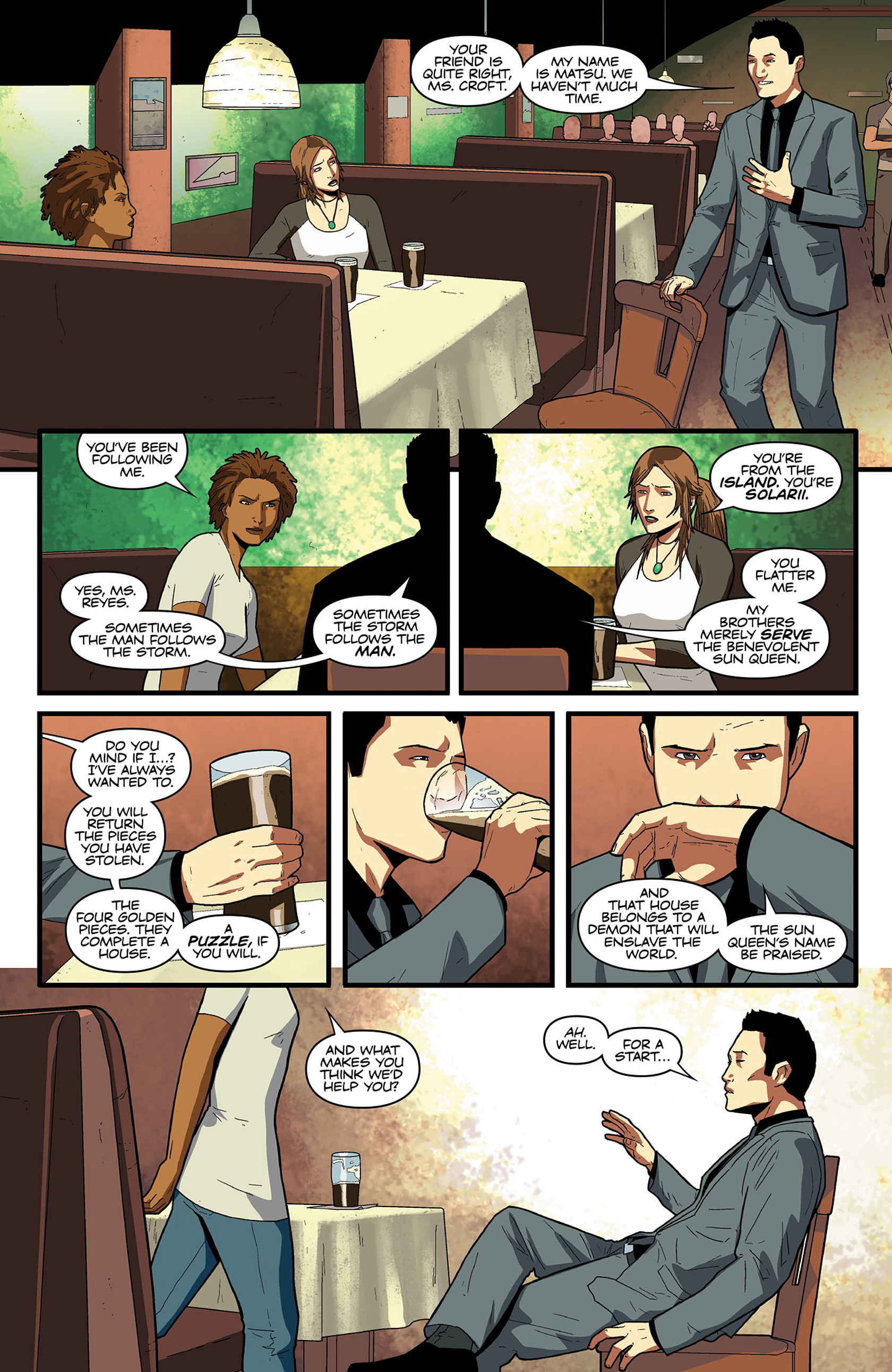 Read online Tomb Raider (2014) comic -  Issue #2 - 21