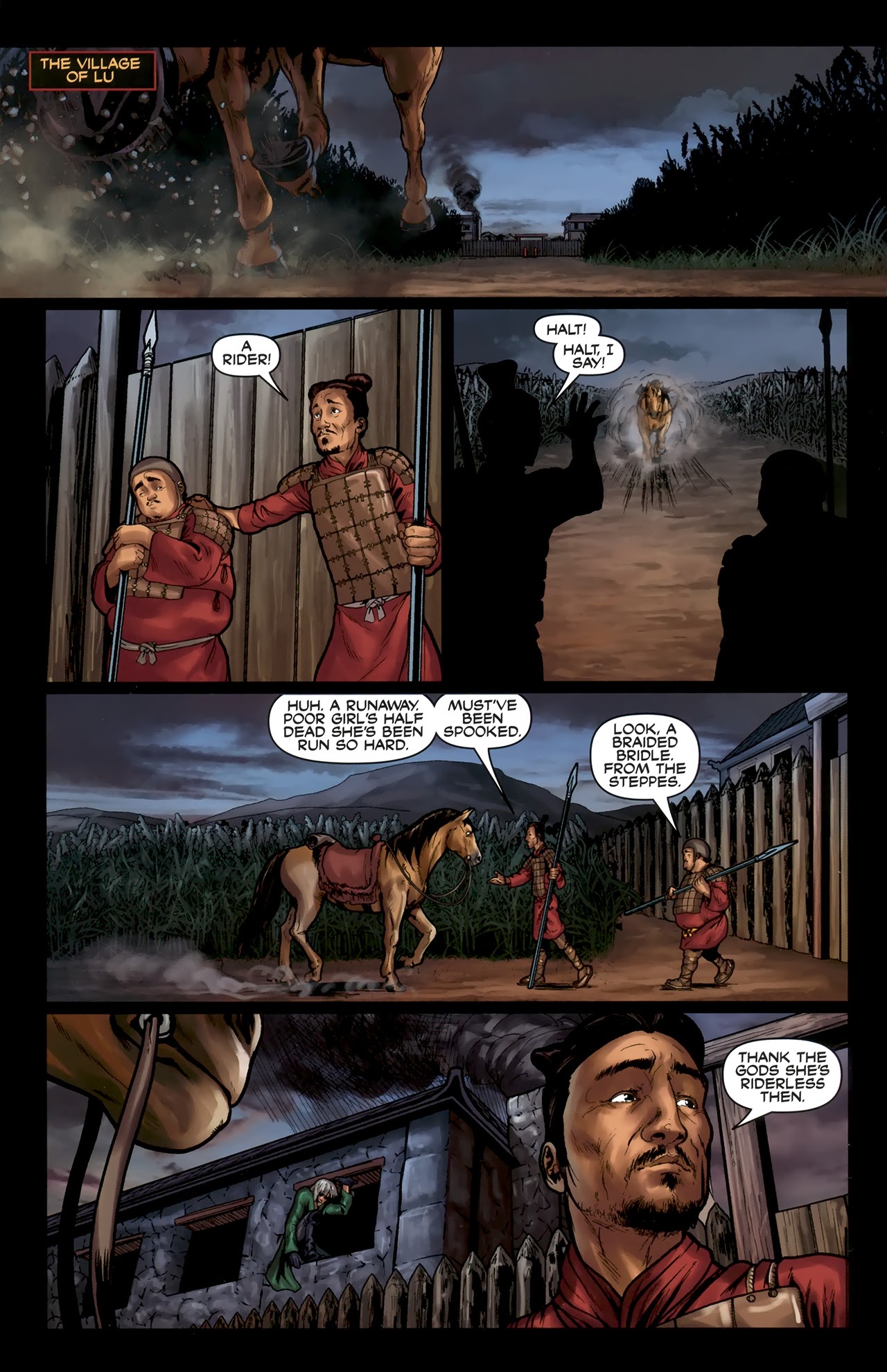 Read online Days Missing: Kestus comic -  Issue #1 - 12