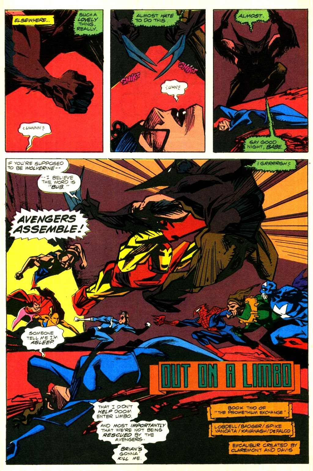 Read online Excalibur (1988) comic -  Issue #38 - 7