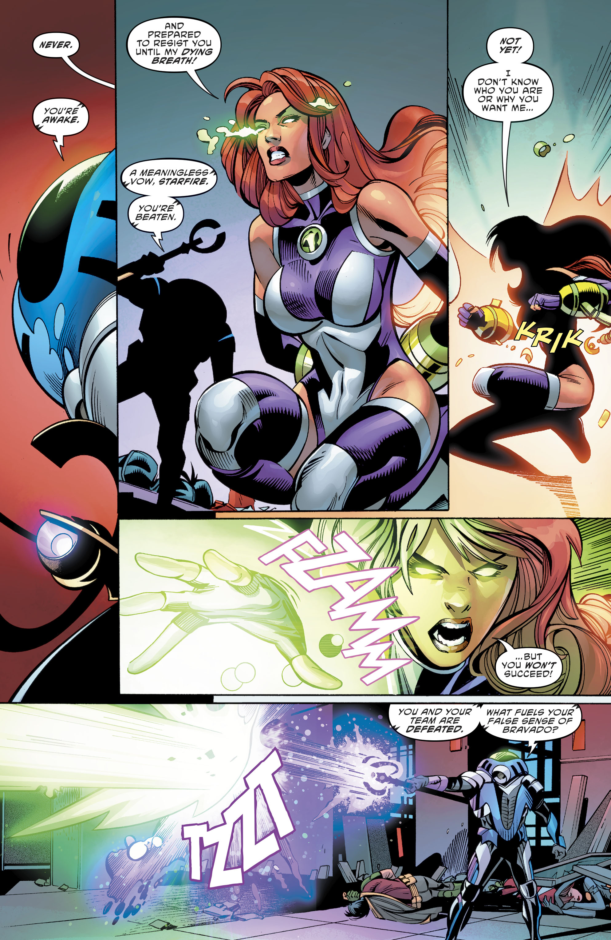 Read online Titans: Burning Rage comic -  Issue #7 - 5