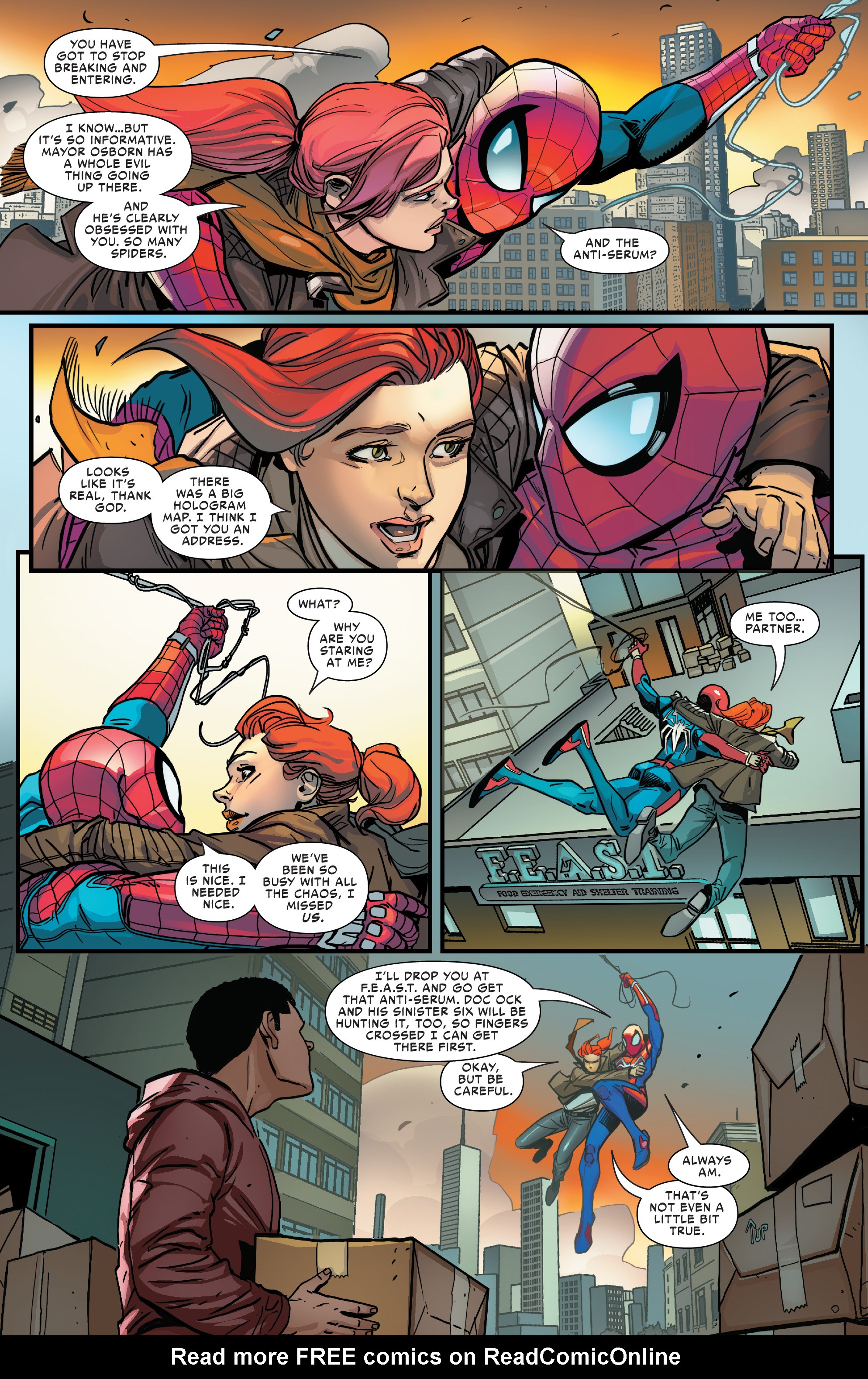 Read online Marvel's Spider-Man: City At War comic -  Issue #5 - 16