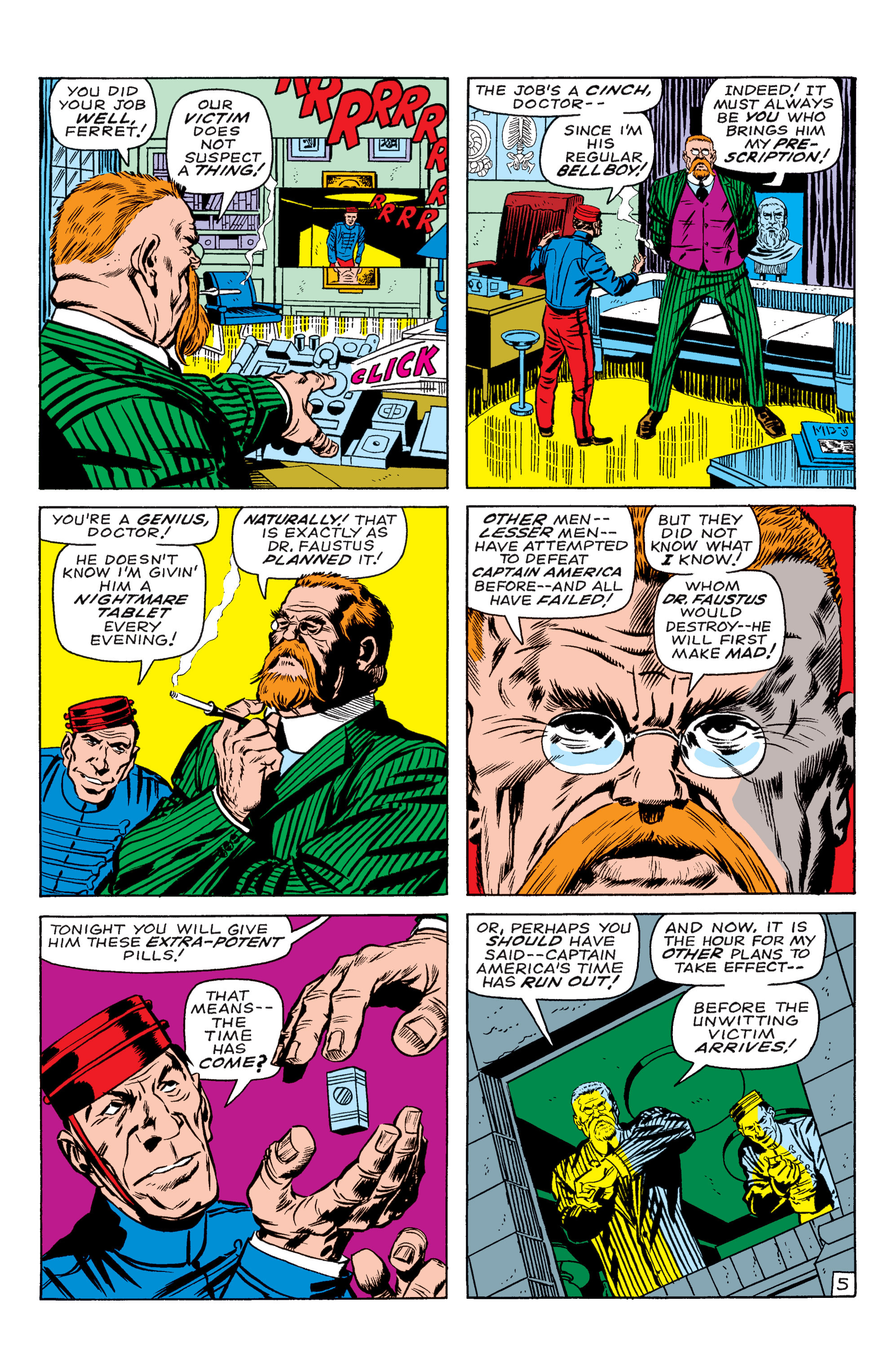 Read online Marvel Masterworks: Captain America comic -  Issue # TPB 3 (Part 2) - 36