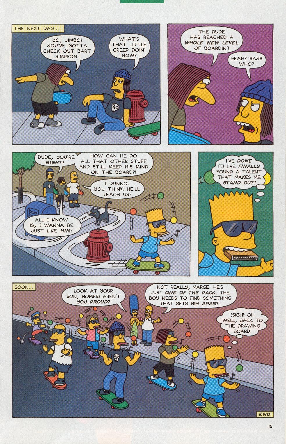 Read online Bart Simpson comic -  Issue #2 - 16