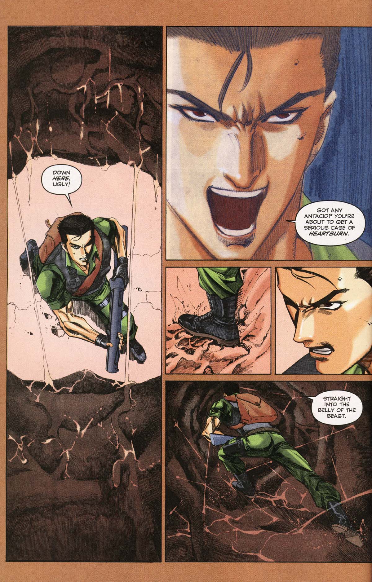 Read online Resident Evil Code: Veronica comic -  Issue #3 - 49