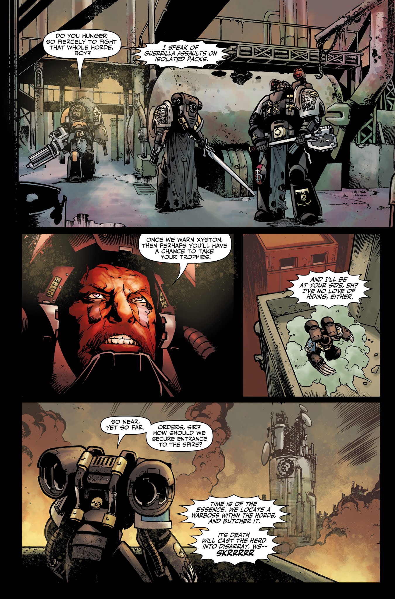 Read online Warhammer 40,000 Deathwatch comic -  Issue #2 - 17