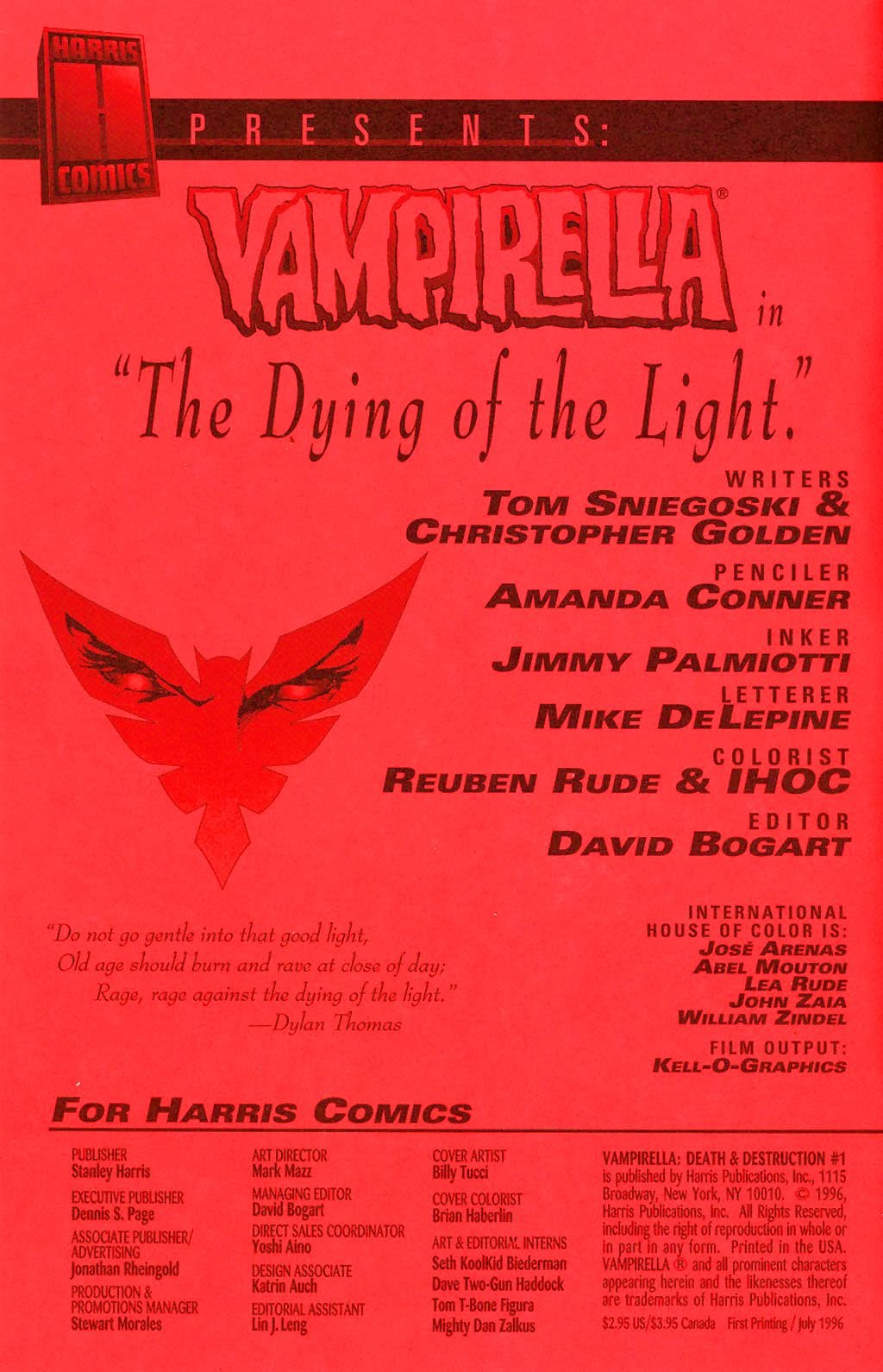 Read online Vampirella: Death & Destruction comic -  Issue #1 - 5