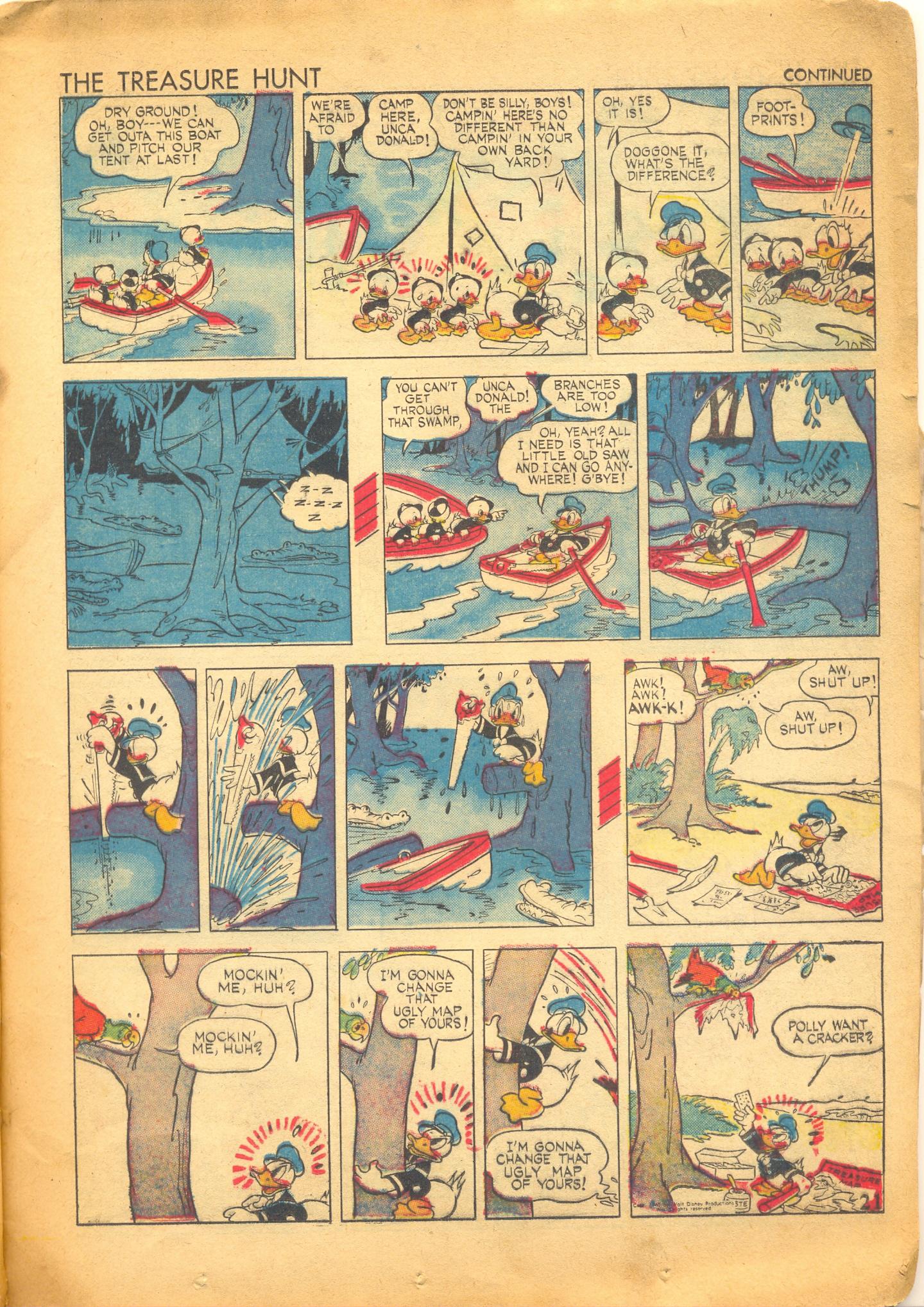 Read online Walt Disney's Comics and Stories comic -  Issue #21 - 23