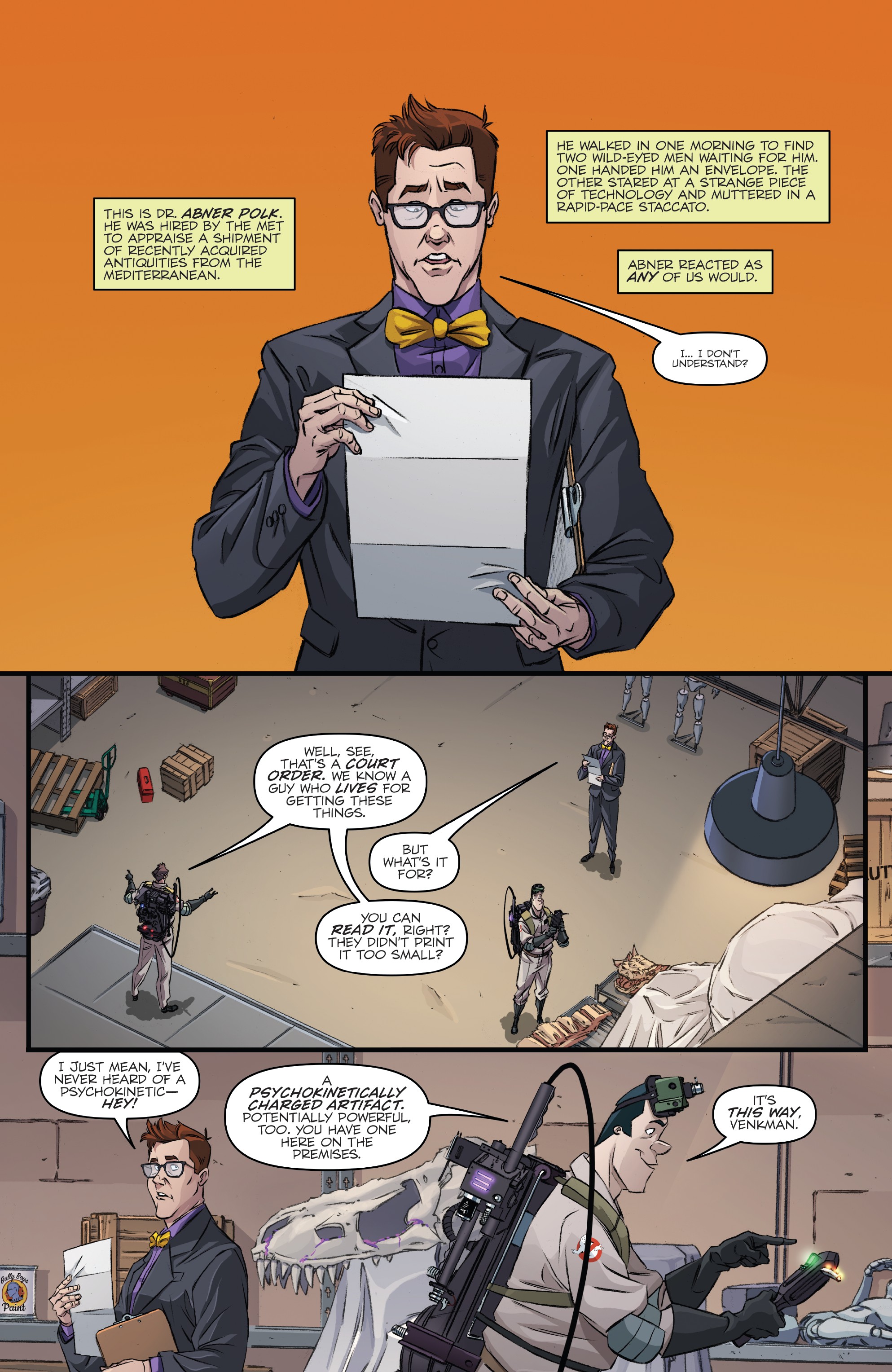 Read online Ghostbusters 35th Anniversary: Ghostbusters comic -  Issue # Full - 5