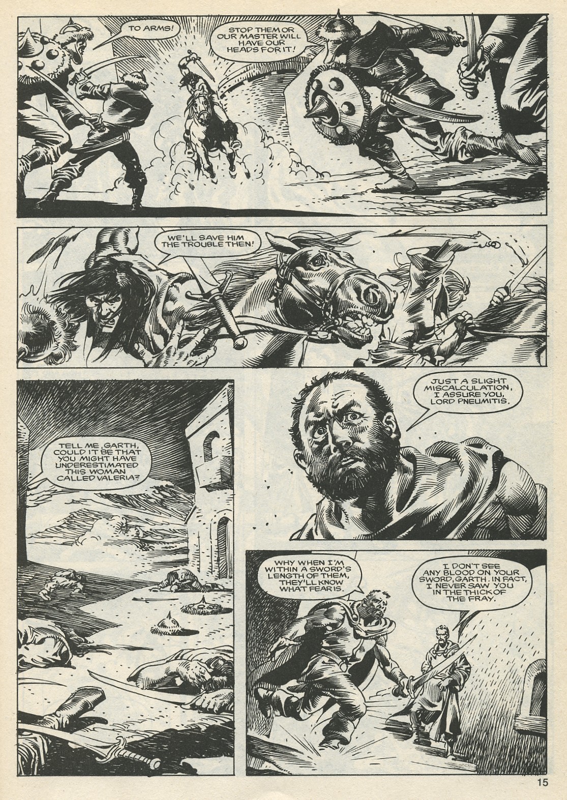 Read online The Savage Sword Of Conan comic -  Issue #127 - 15
