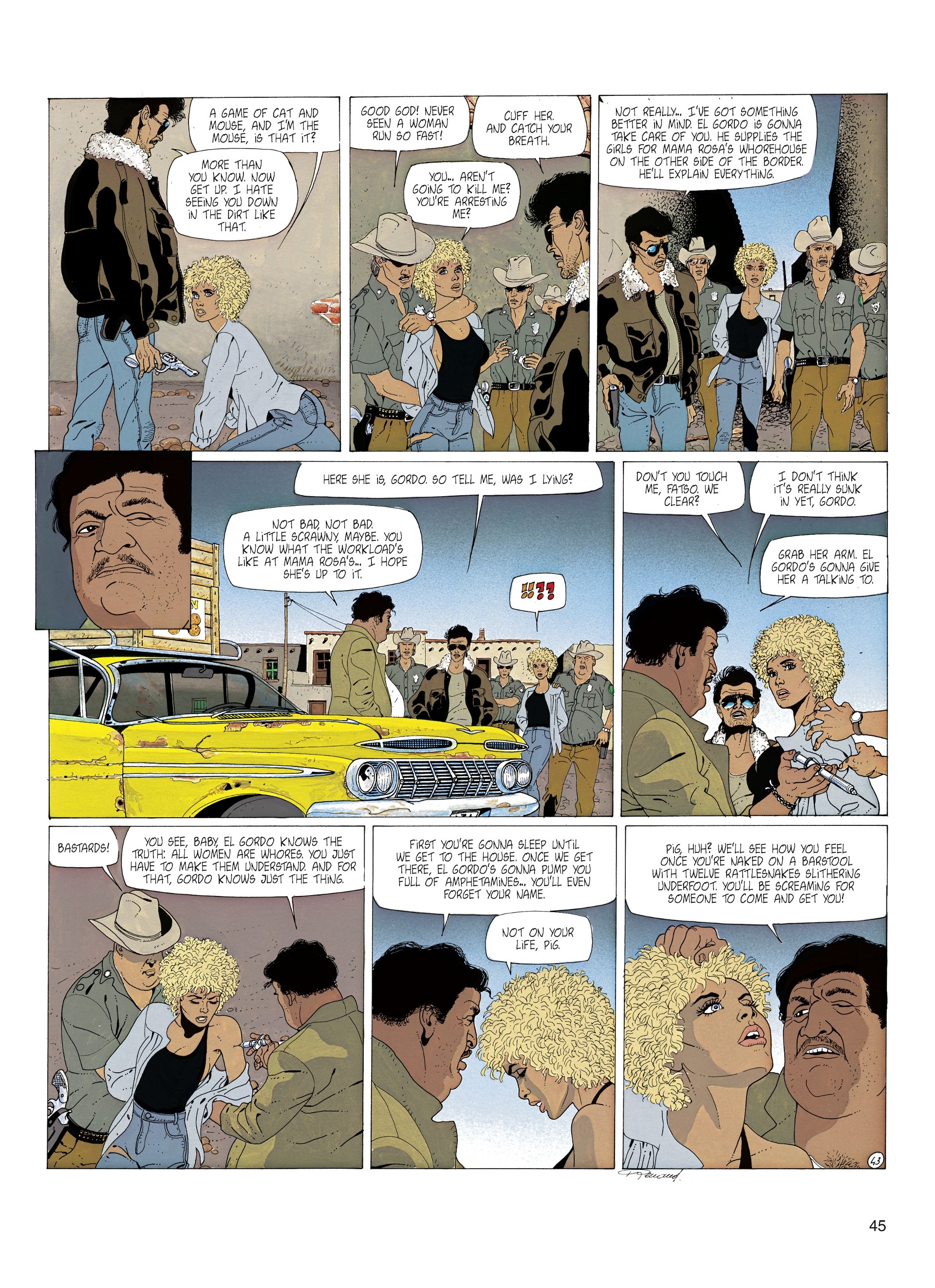 Read online Jessica Blandy comic -  Issue #5 - 47