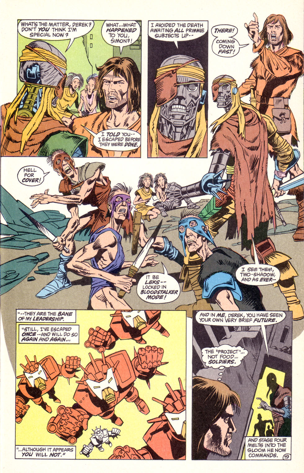 Read online Electric Warrior comic -  Issue #8 - 21