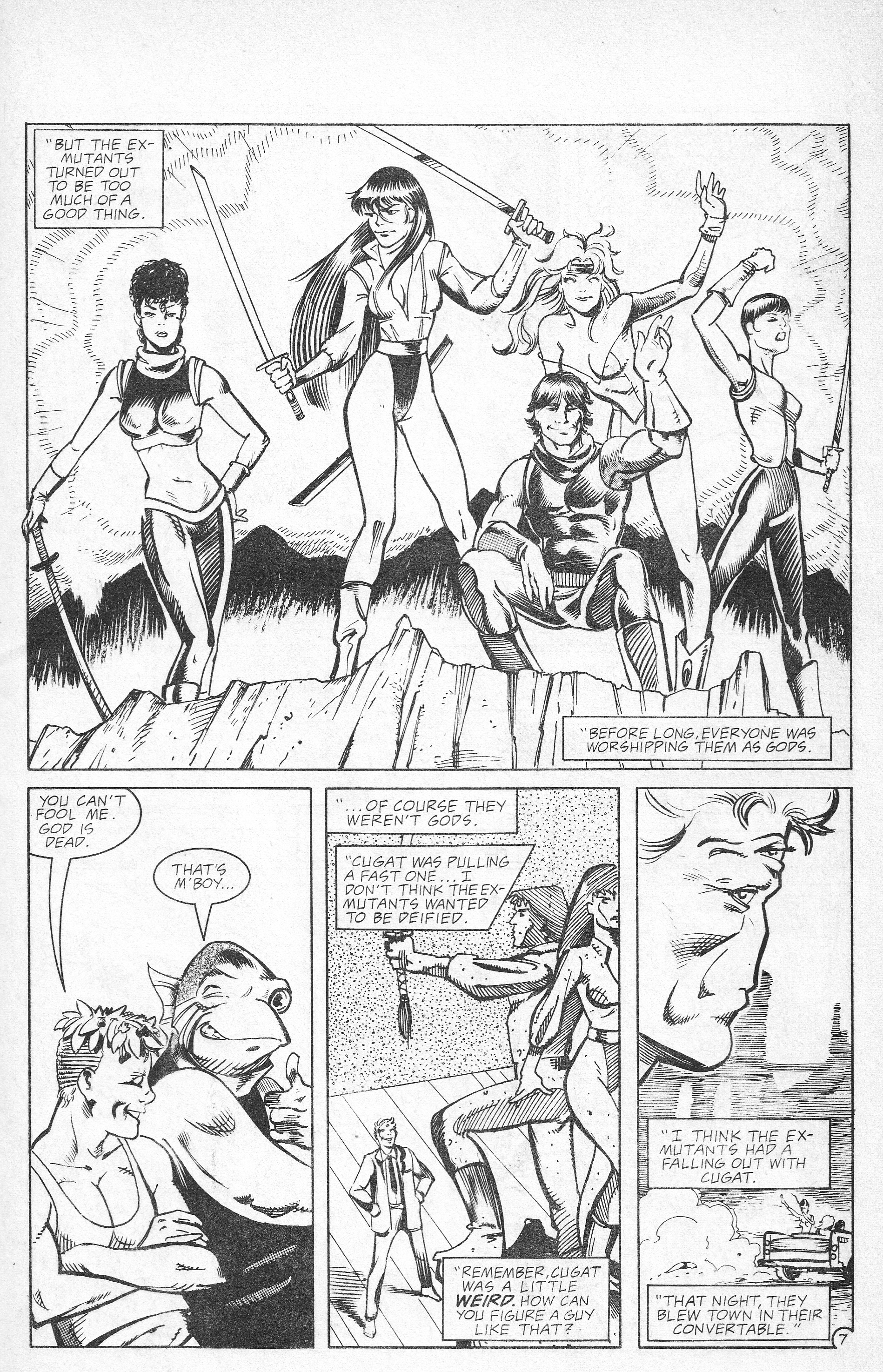 Read online Ex-Mutants: The Shattered Earth Chronicles comic -  Issue #1 - 9