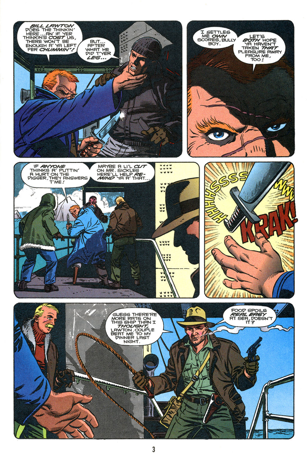 Read online Indiana Jones and the Sargasso Pirates comic -  Issue #1 - 5