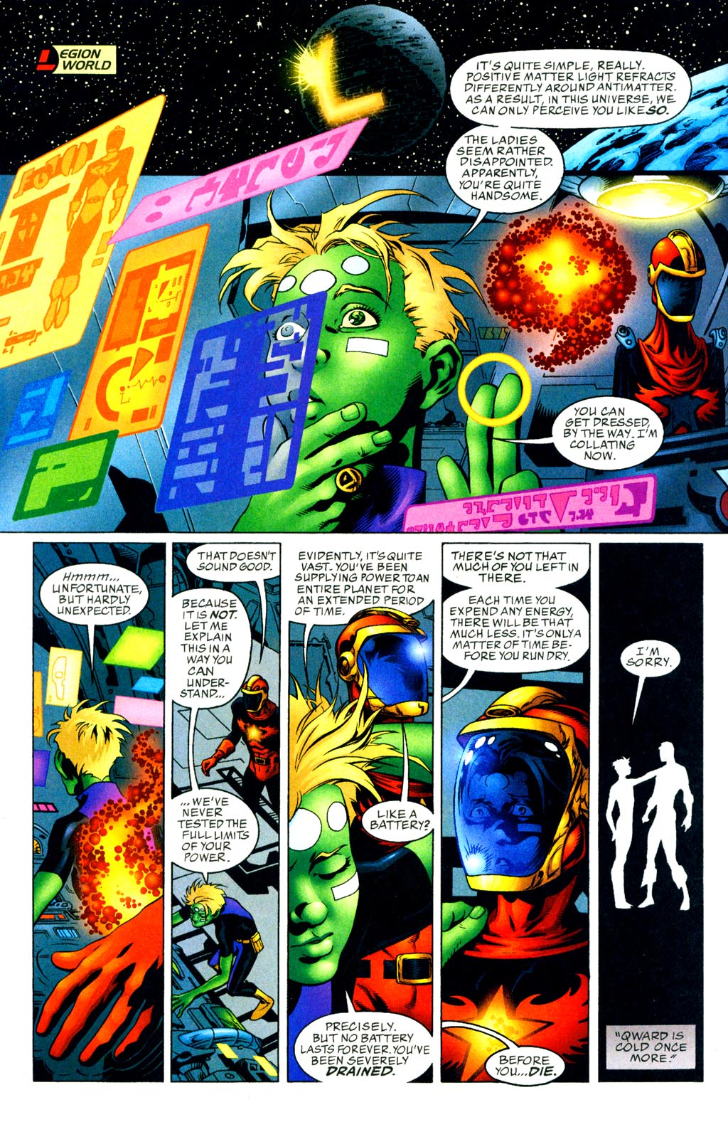 Read online The Legion comic -  Issue #34 - 22