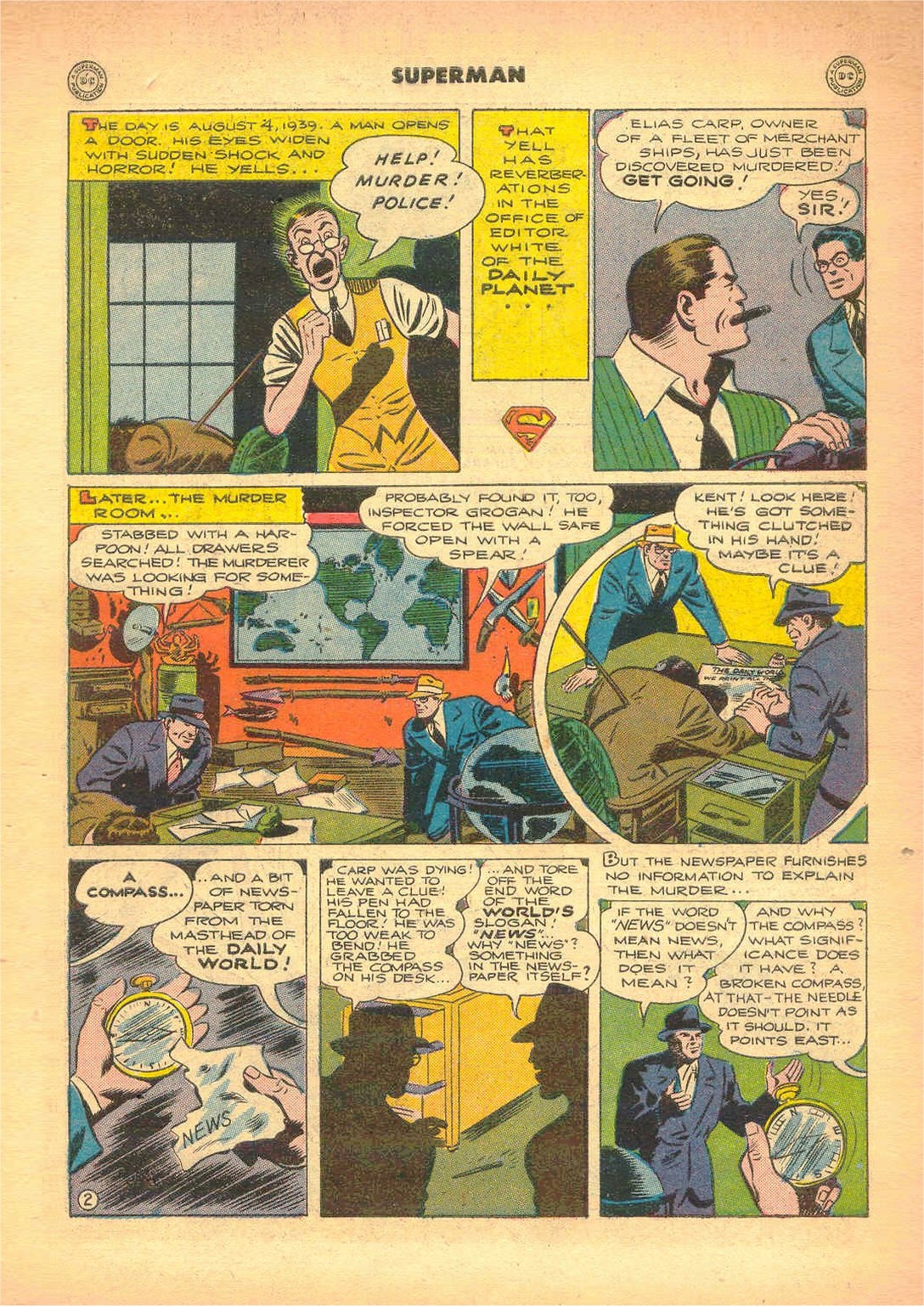 Read online Superman (1939) comic -  Issue #33 - 40