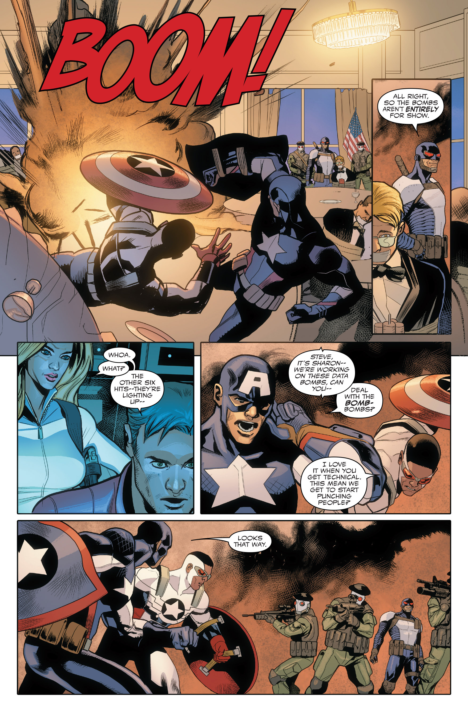 Read online Captain America: Sam Wilson comic -  Issue #14 - 14