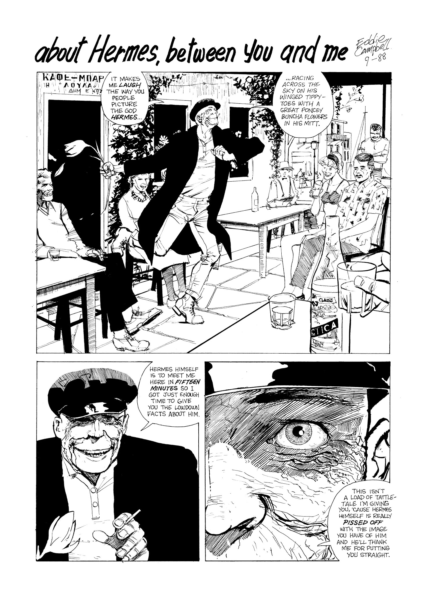 Read online Eddie Campbell's Bacchus comic -  Issue # TPB 2 - 51