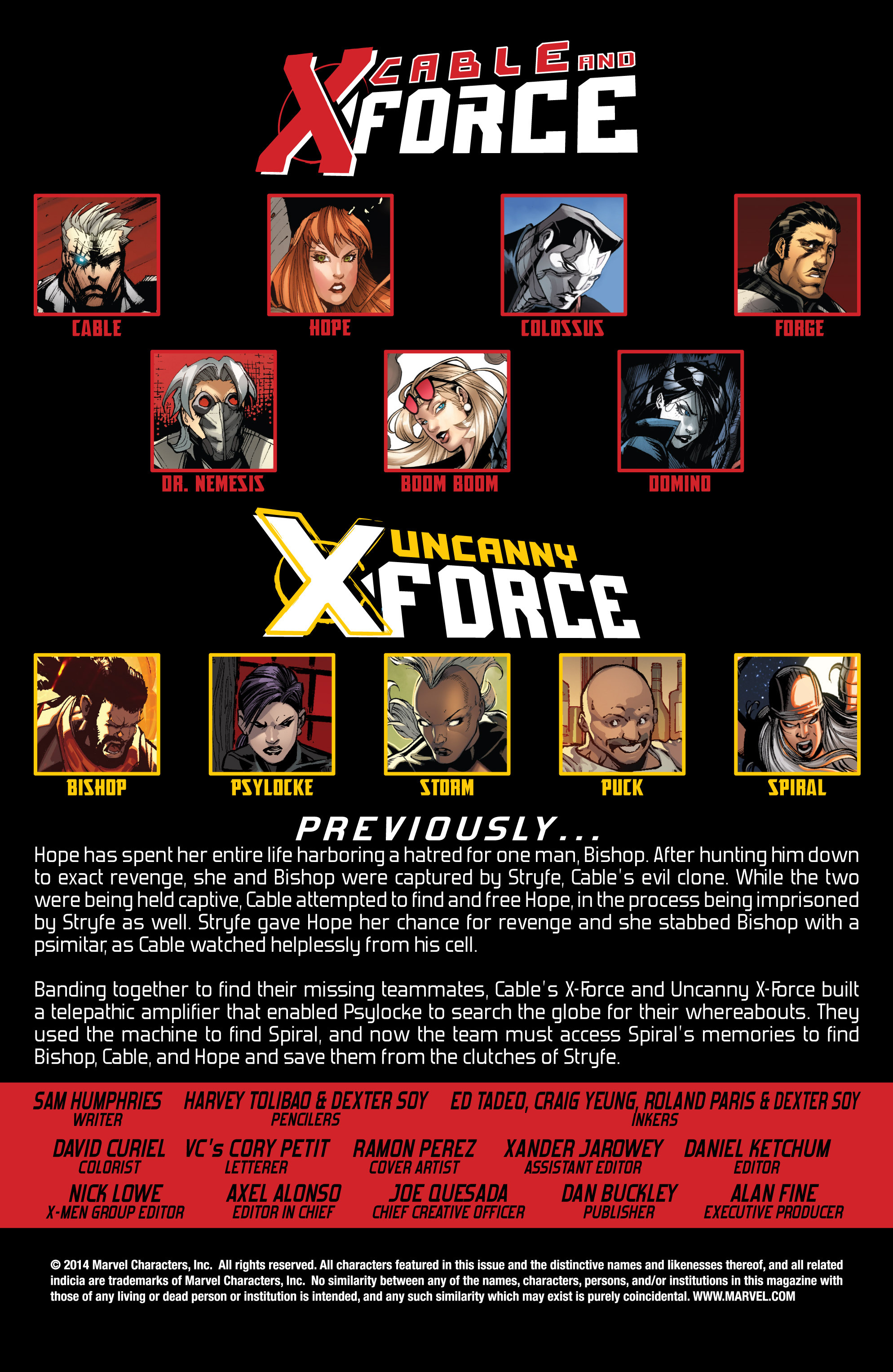 Read online Uncanny X-Force (2013) comic -  Issue #17 - 2