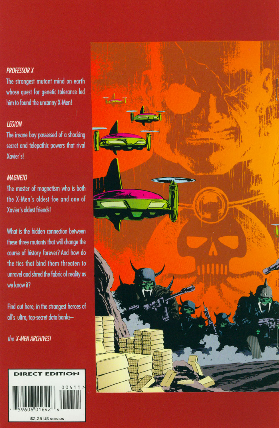 Read online X-Men Archives comic -  Issue #4 - 1