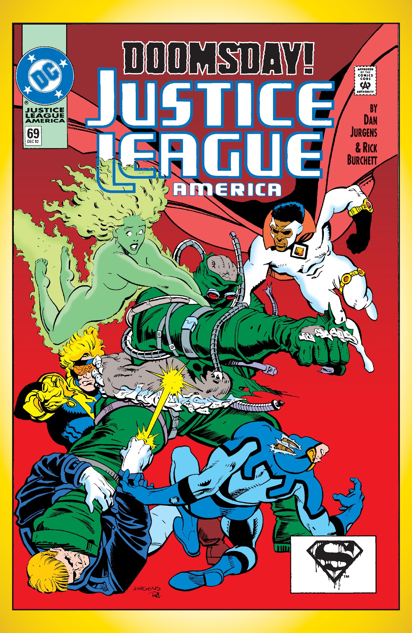 Read online Superman & The Justice League America comic -  Issue #2 - 64