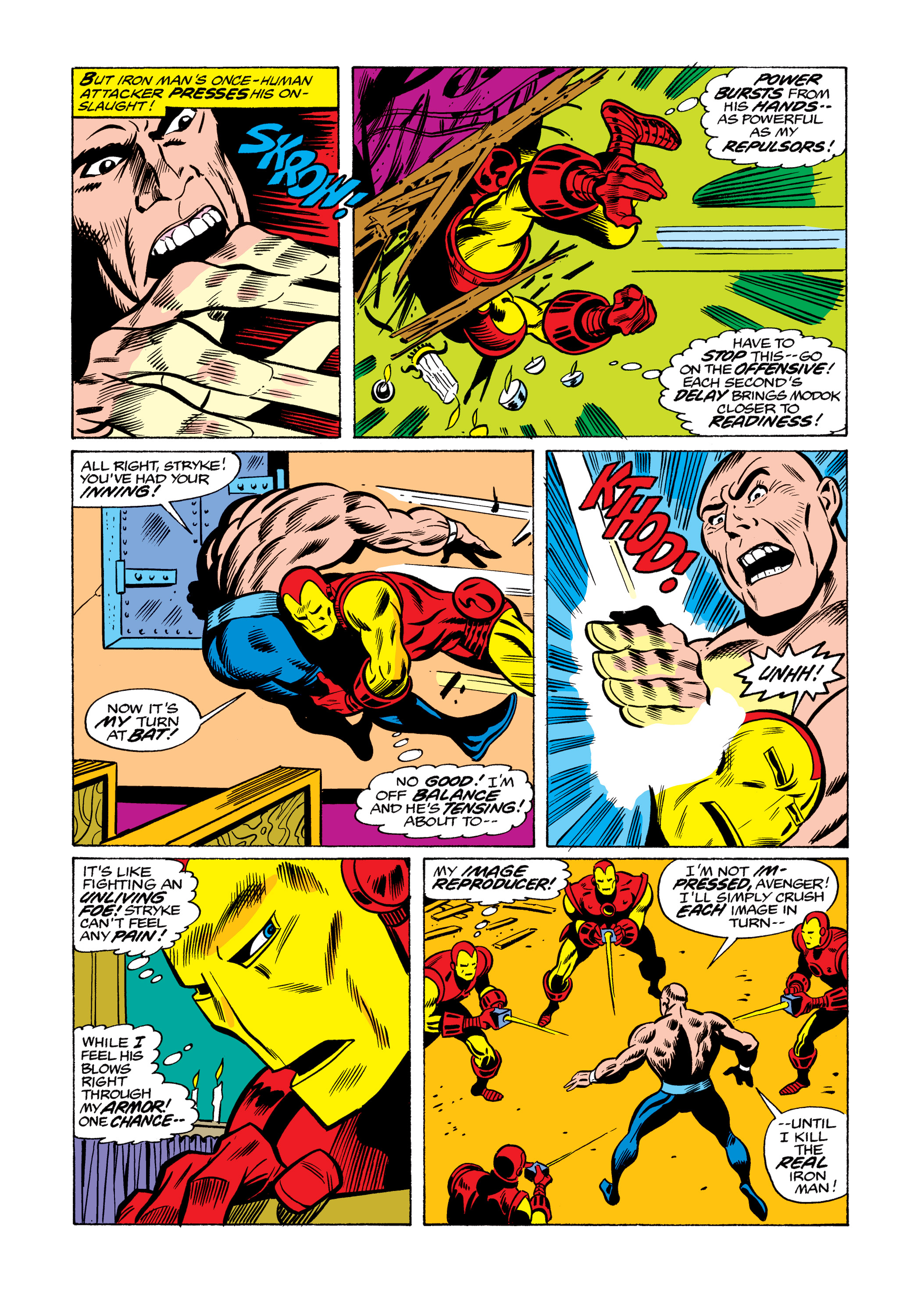 Read online Marvel Masterworks: The Invincible Iron Man comic -  Issue # TPB 11 (Part 3) - 105