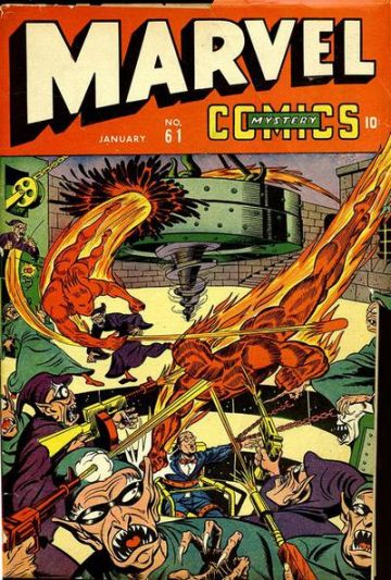 Read online Marvel Mystery Comics comic -  Issue #61 - 1