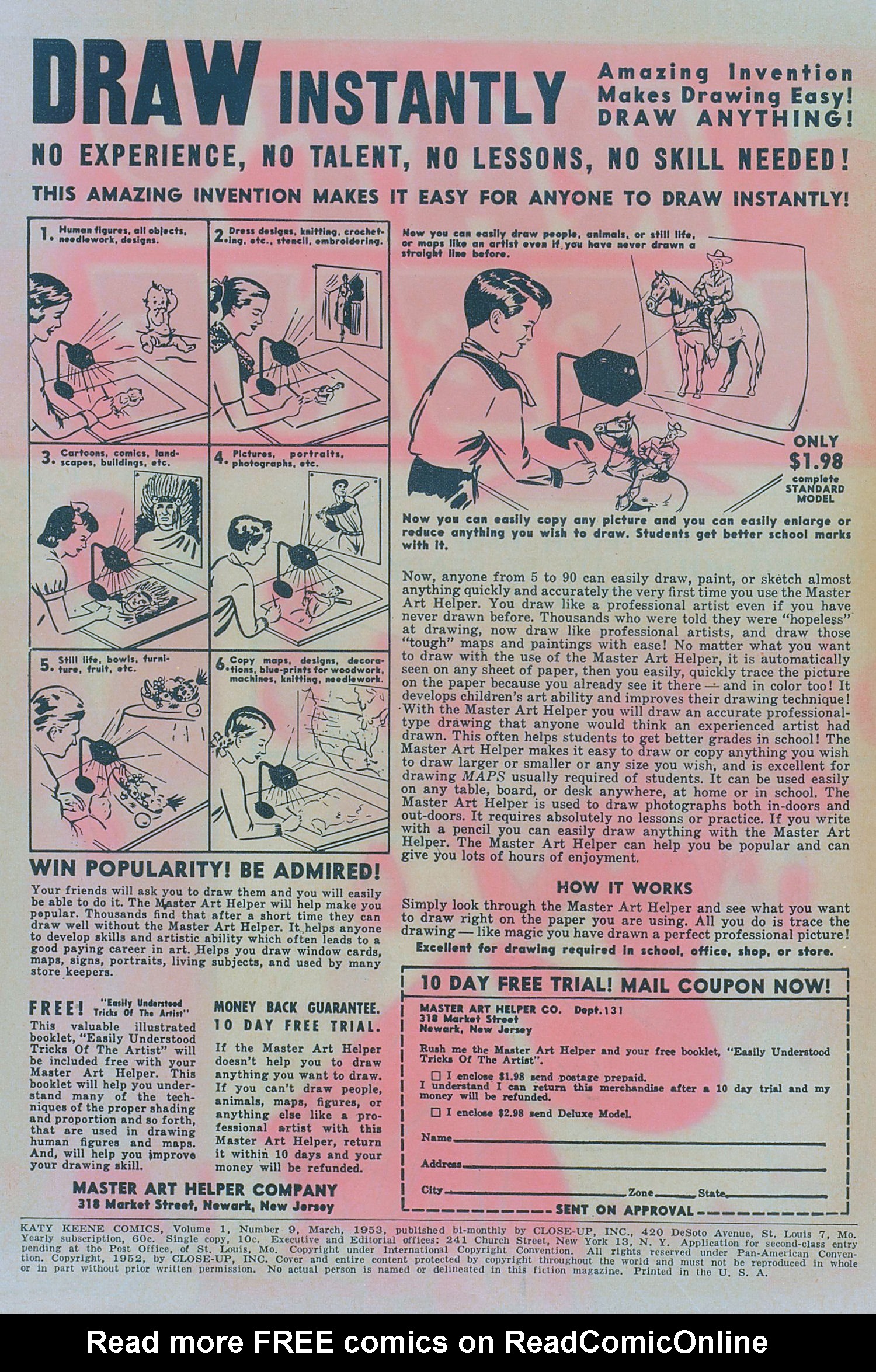Read online Katy Keene (1949) comic -  Issue #9 - 2