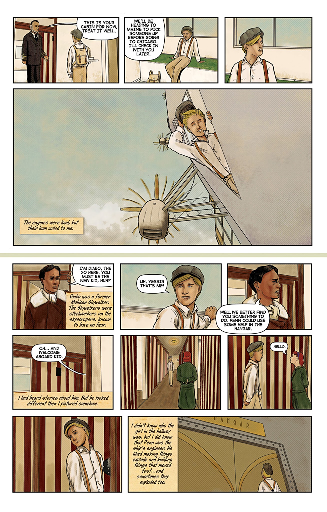 Read online The Adventures of the 19XX comic -  Issue #1 - 4