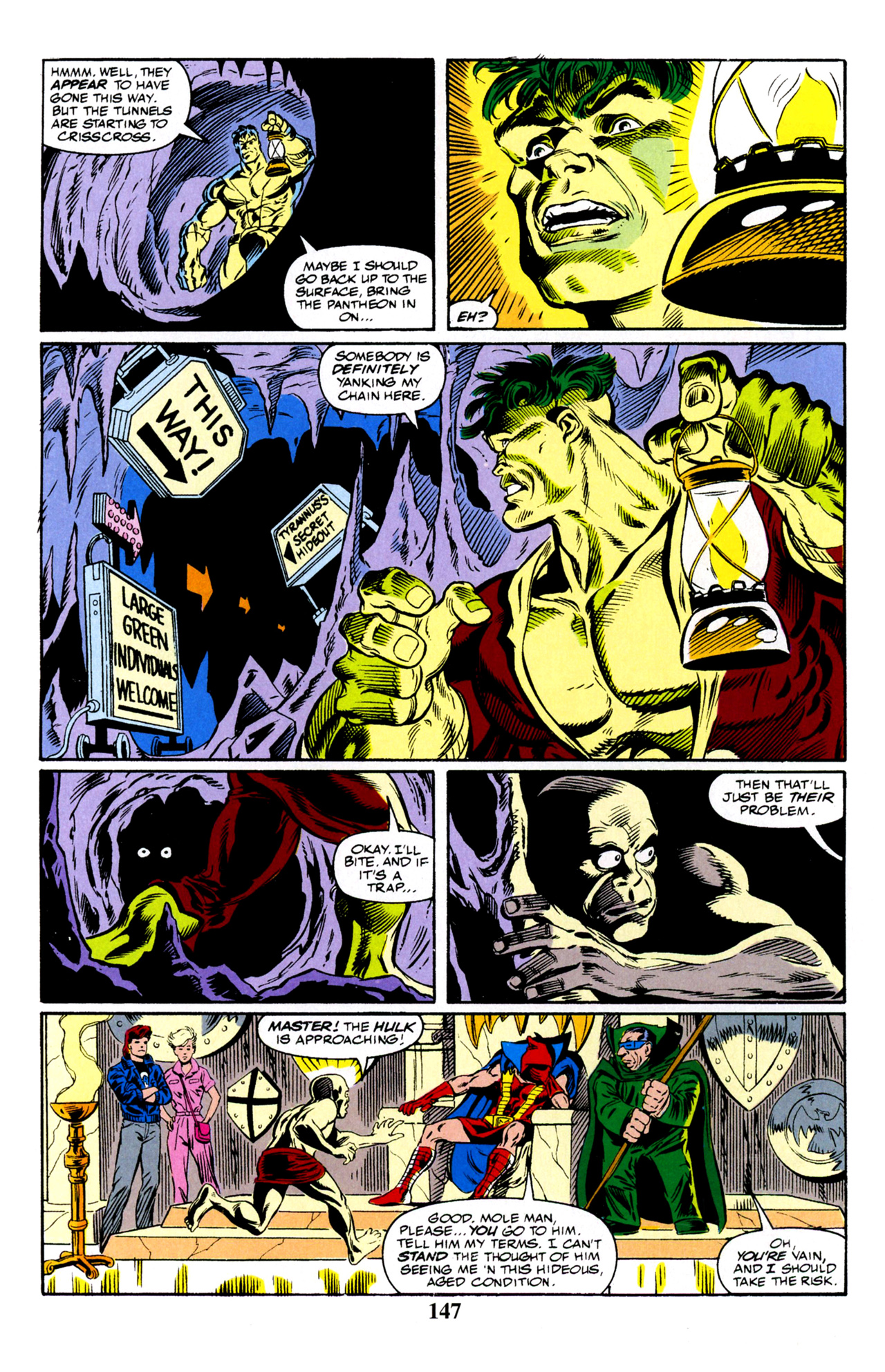 Read online Hulk Visionaries: Peter David comic -  Issue # TPB 7 - 146