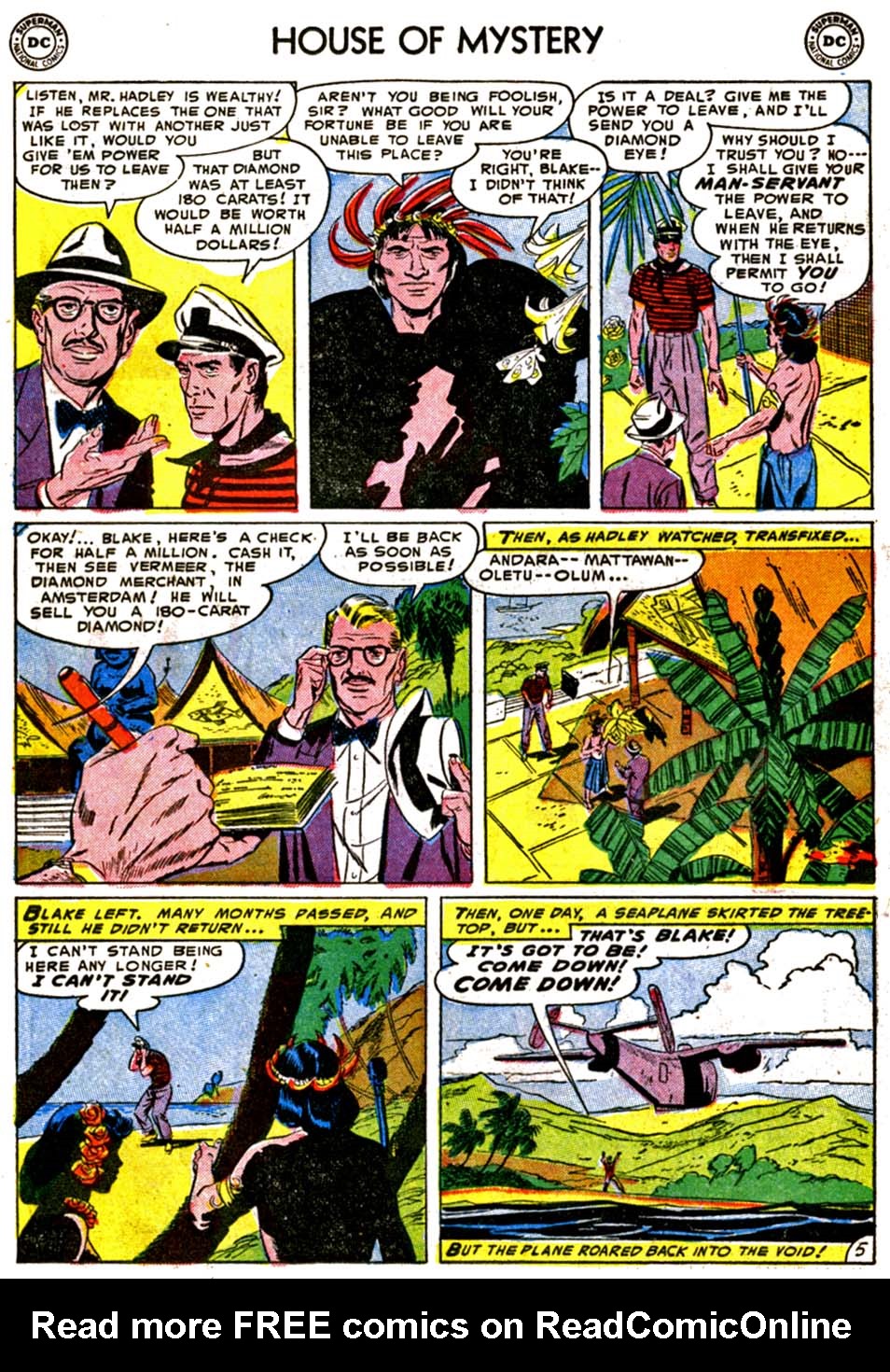 Read online House of Mystery (1951) comic -  Issue #22 - 22