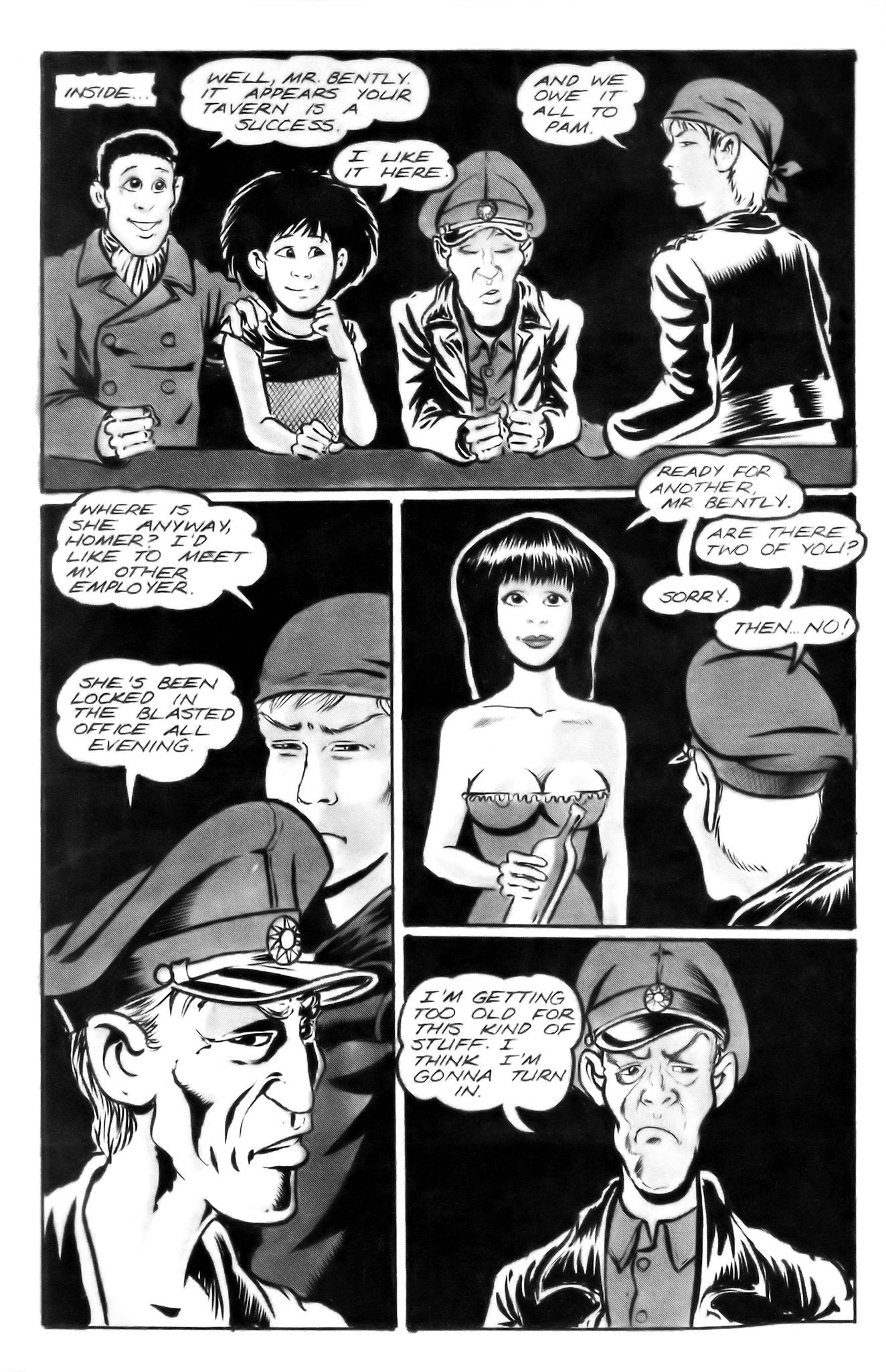 Read online Leather & Lace (1989) comic -  Issue #9 - 24