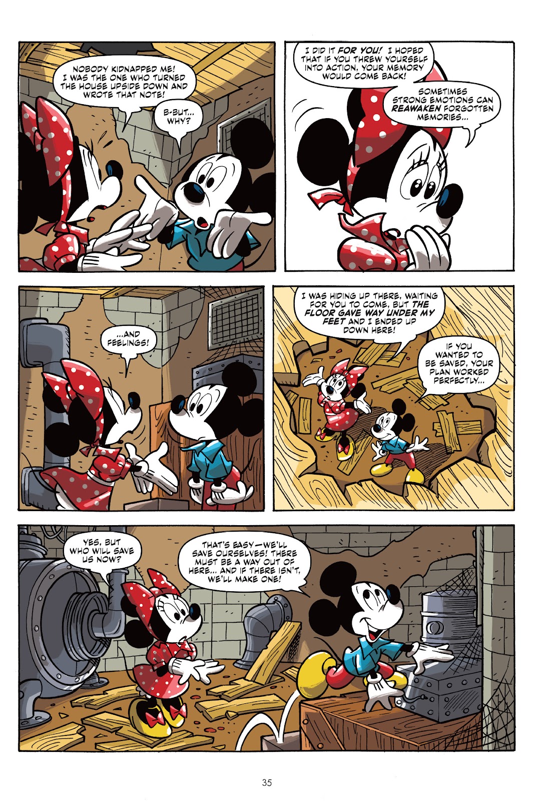 Read online Mickey Mouse: The Quest For the Missing Memories comic -  Issue # TPB (Part 1) - 36