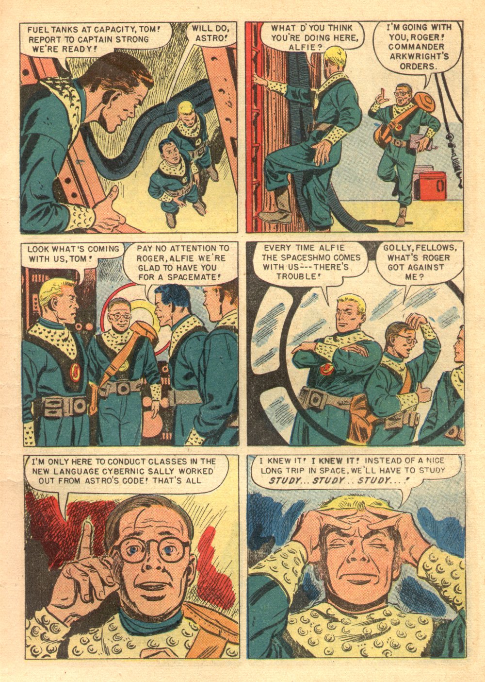 Read online Tom Corbett, Space Cadet comic -  Issue #9 - 11