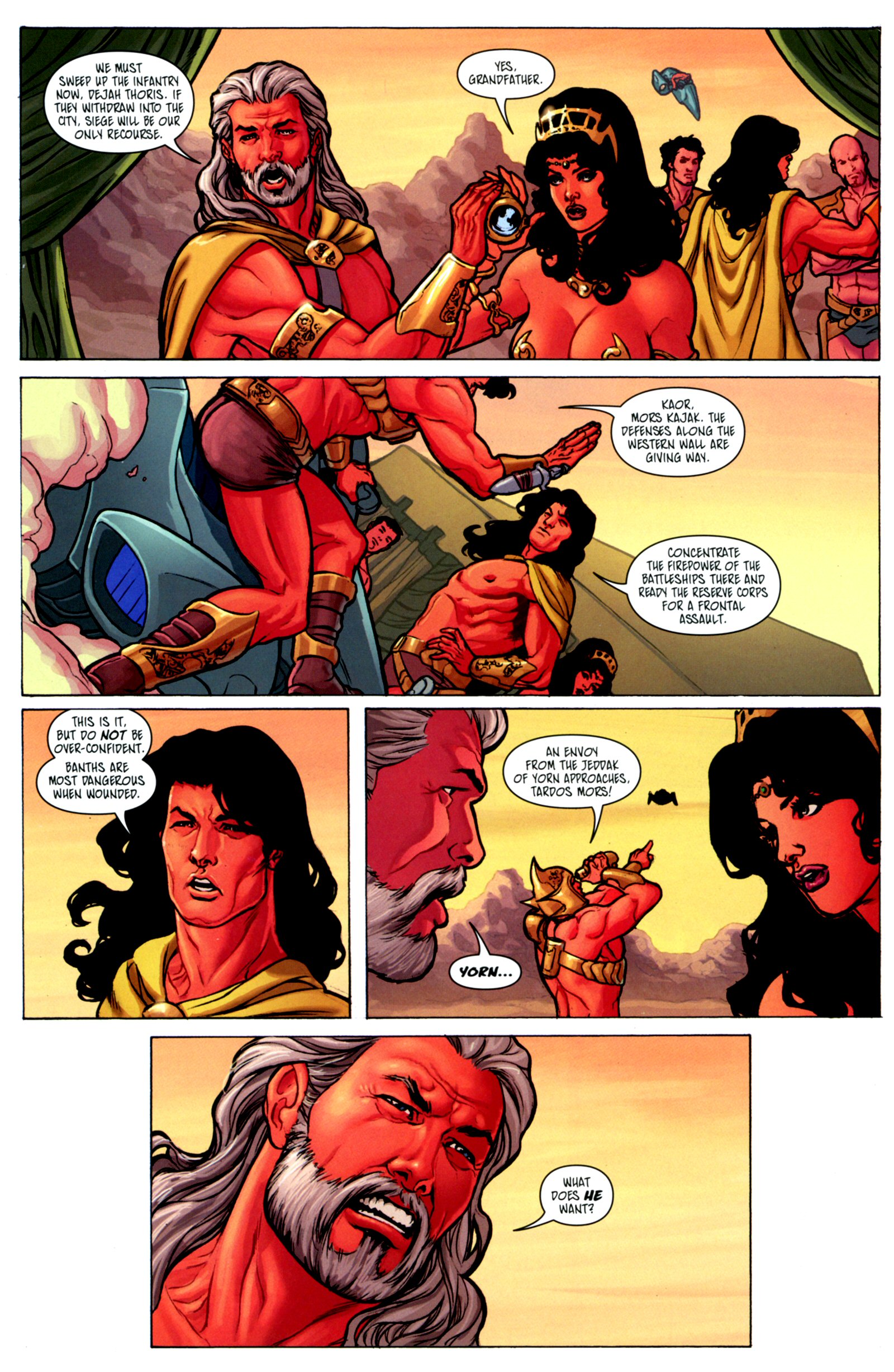 Read online Warlord Of Mars: Dejah Thoris comic -  Issue # _TPB 2 - The Colossus of Mars - 9