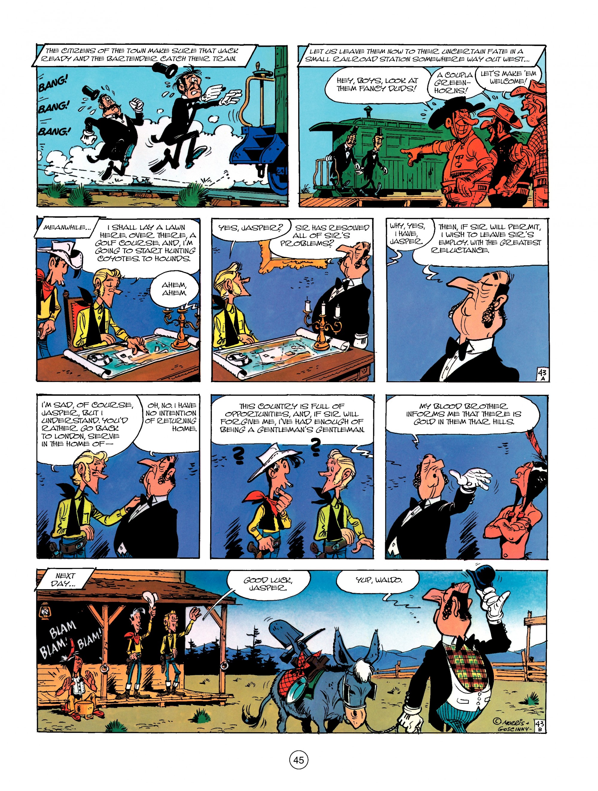 Read online A Lucky Luke Adventure comic -  Issue #13 - 45